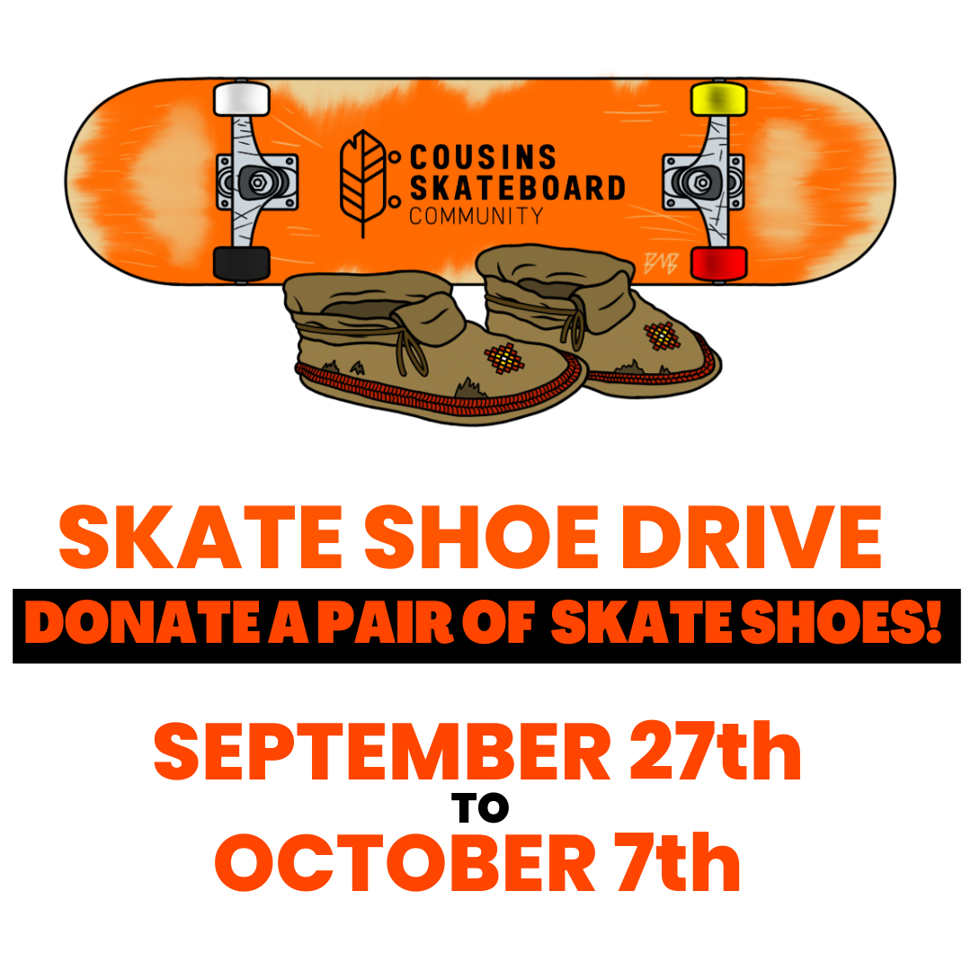 Cousins Skate Shoe Drive!