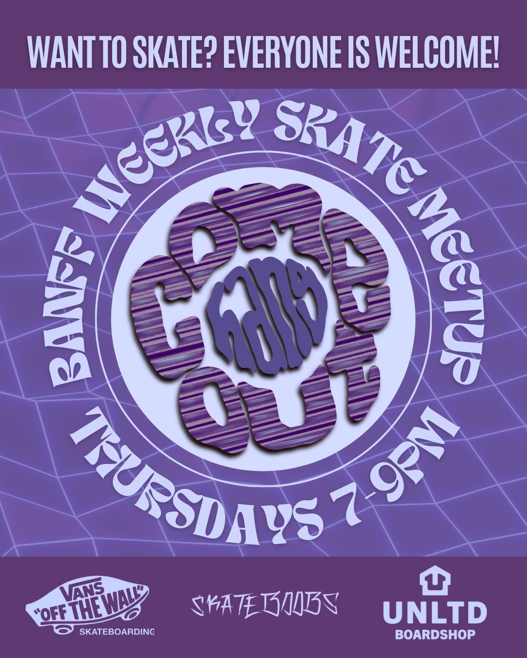 Come Hang Out Weekly Skate Meetup