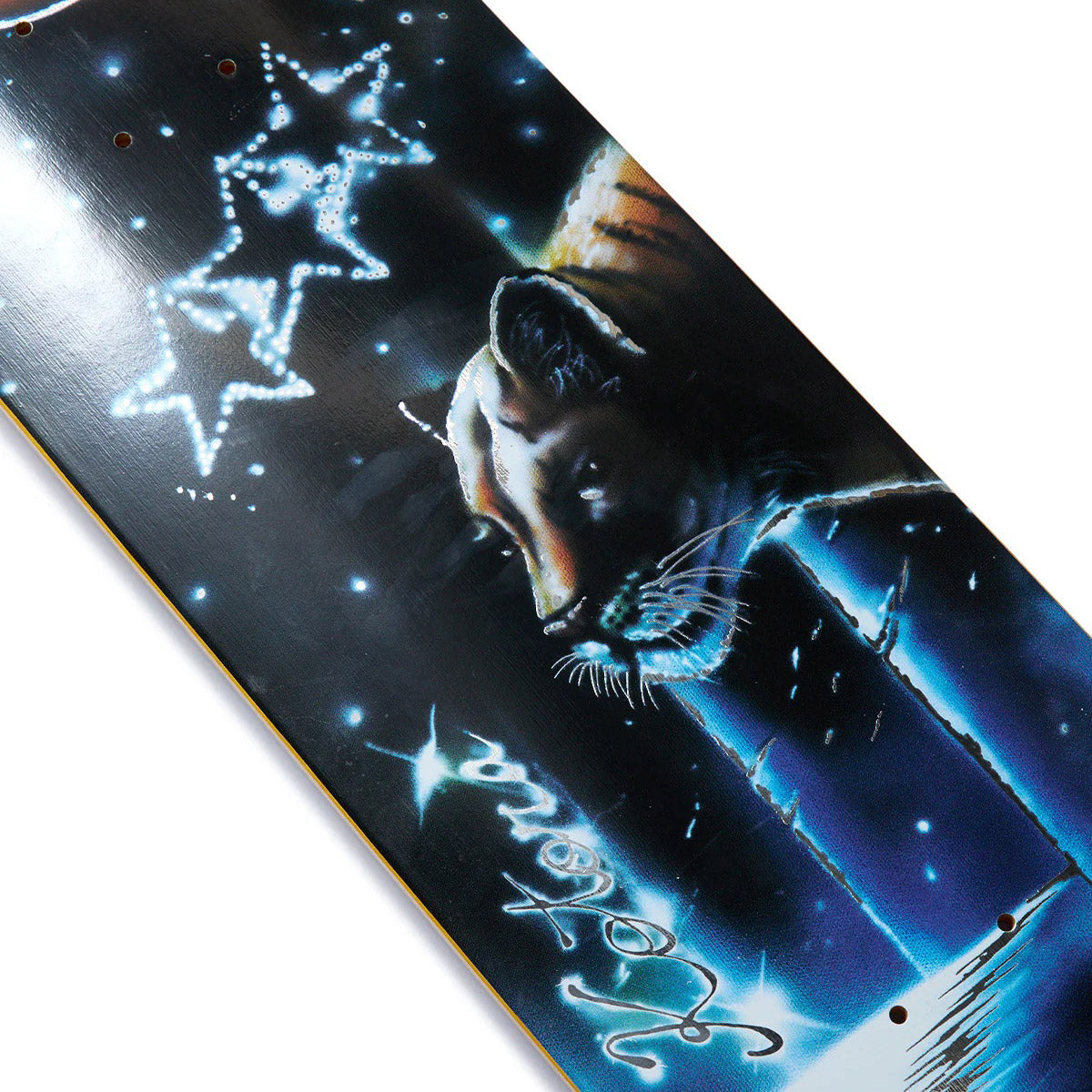 Kotora Mitani Tiger in the Shining Night 8.38 Skateboard Deck