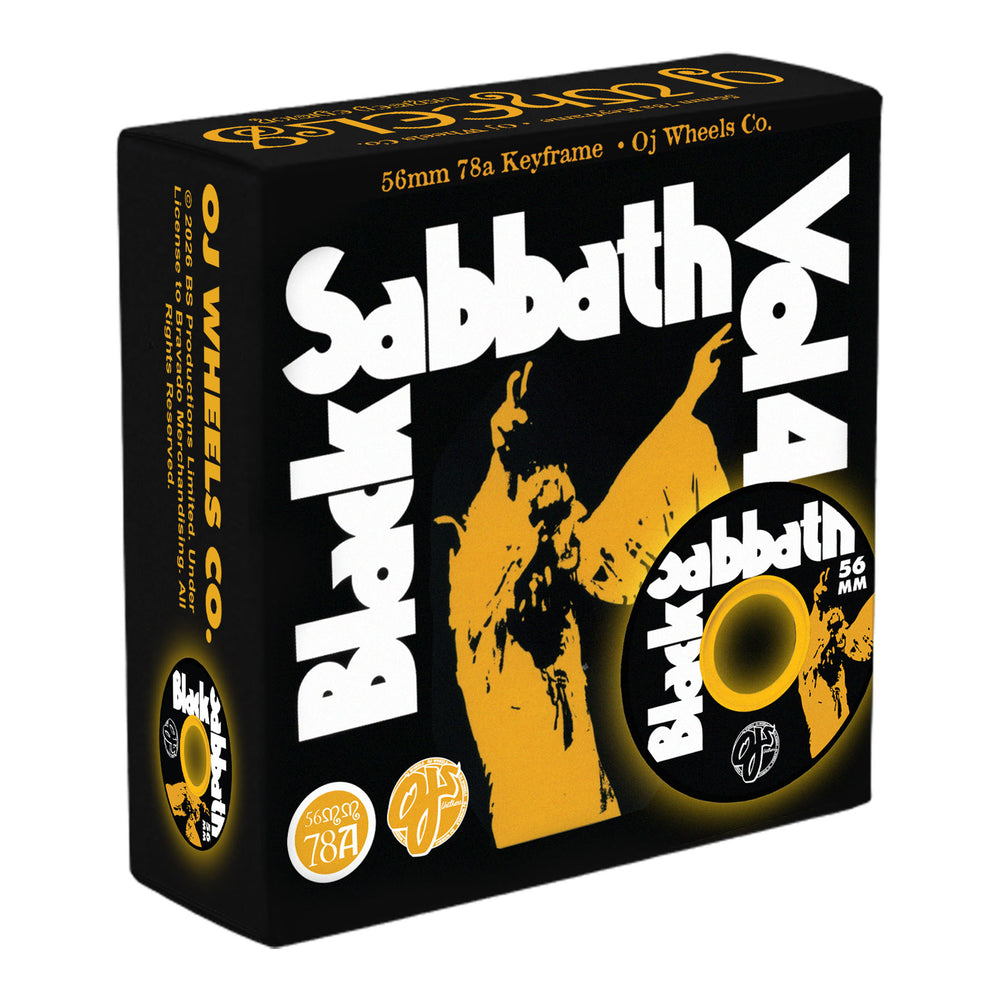 Black Sabbath Vol 4 56mm 78A Skateboard Wheels