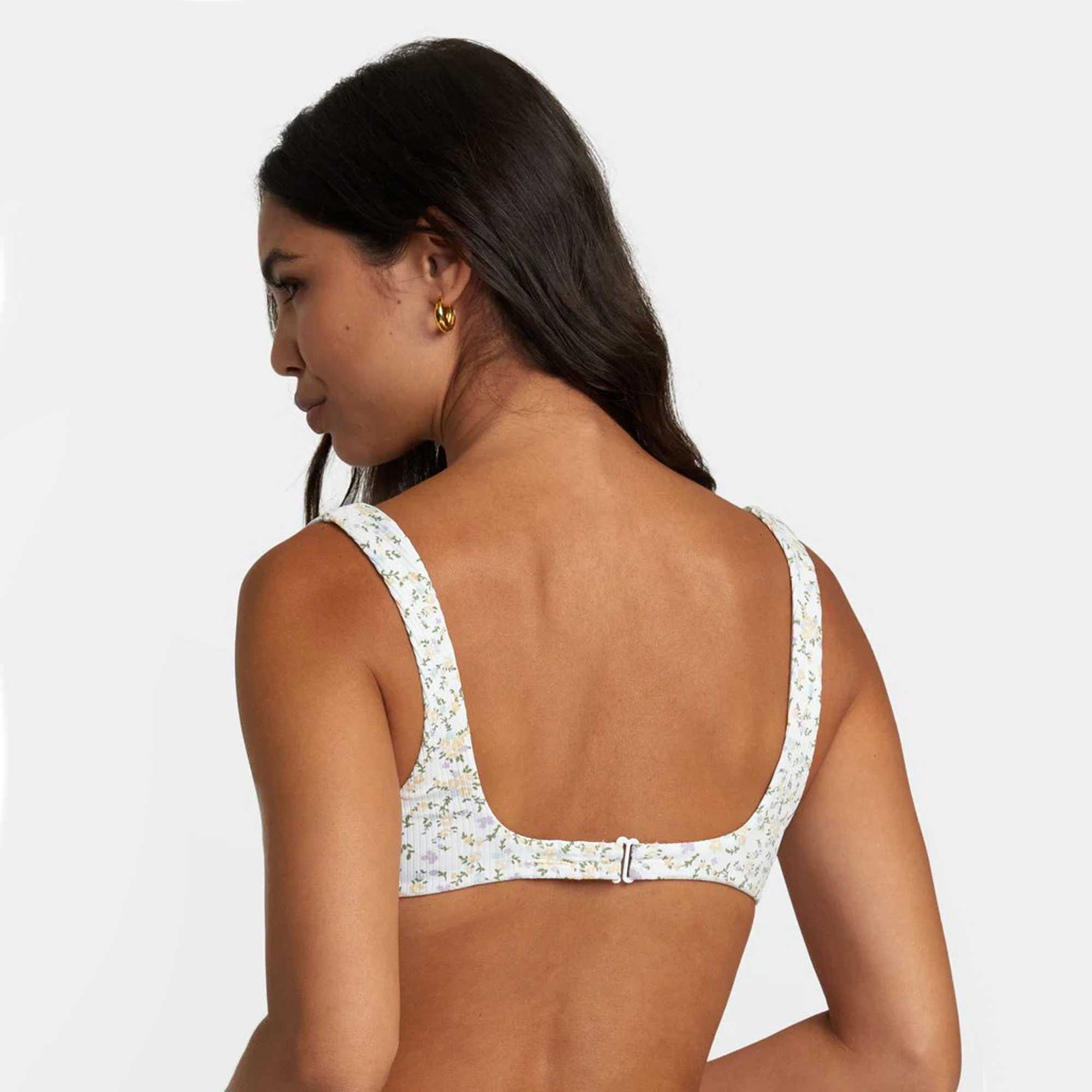 Ditsy Tank Bikini Top
