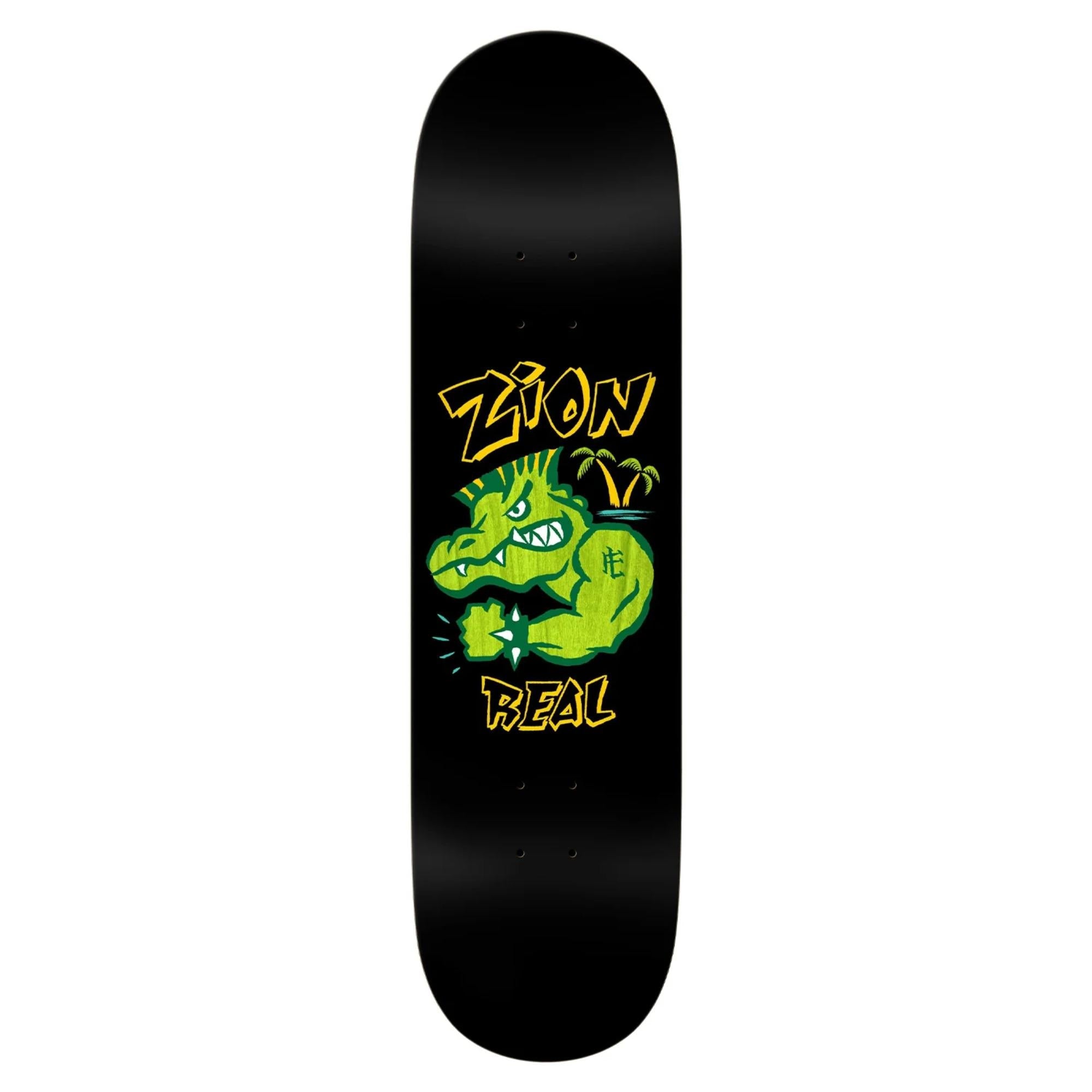 Real Zion Bad Gator 8.5 Heavy Weight Skateboard Deck - UNLTD Boardshop