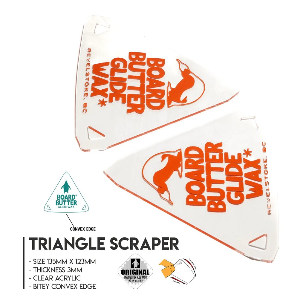 Triangle Butter Knife Wax Scraper