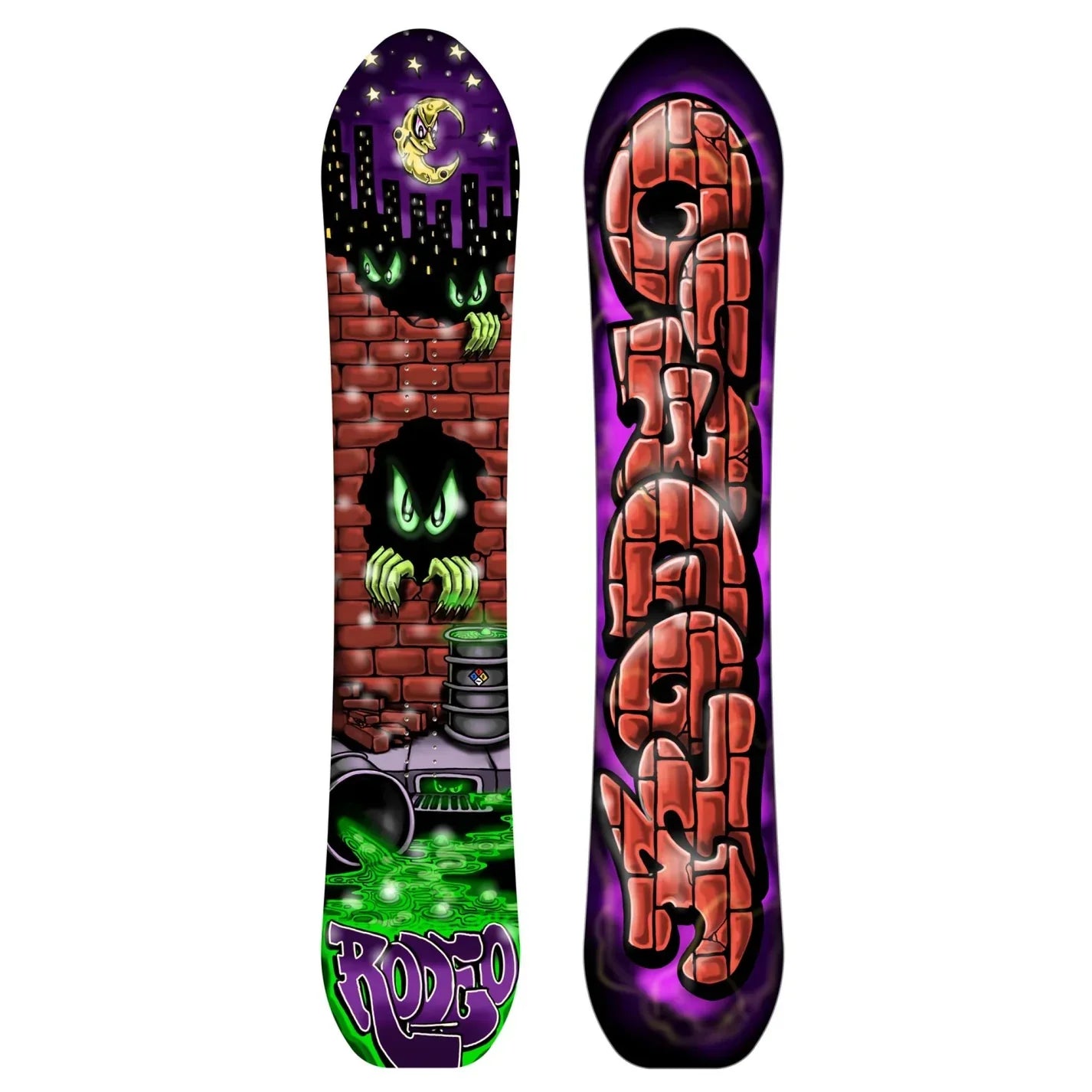 Fried Snowboard
