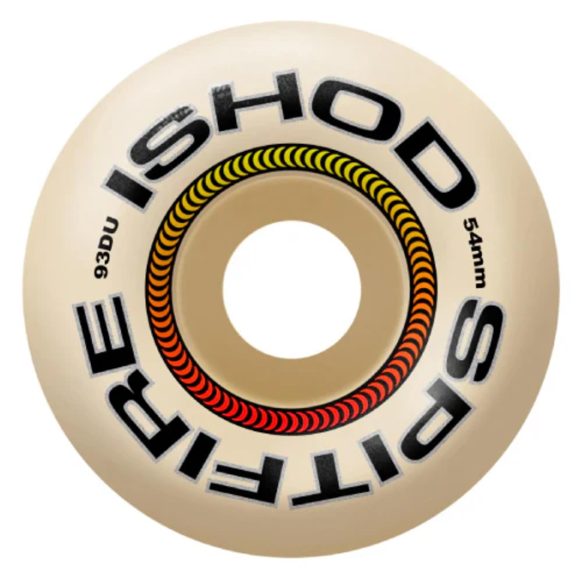Spitfire F4 93 Ishod Lock-In Classic 54mm Skateboard Wheels - UNLTD Boardshop