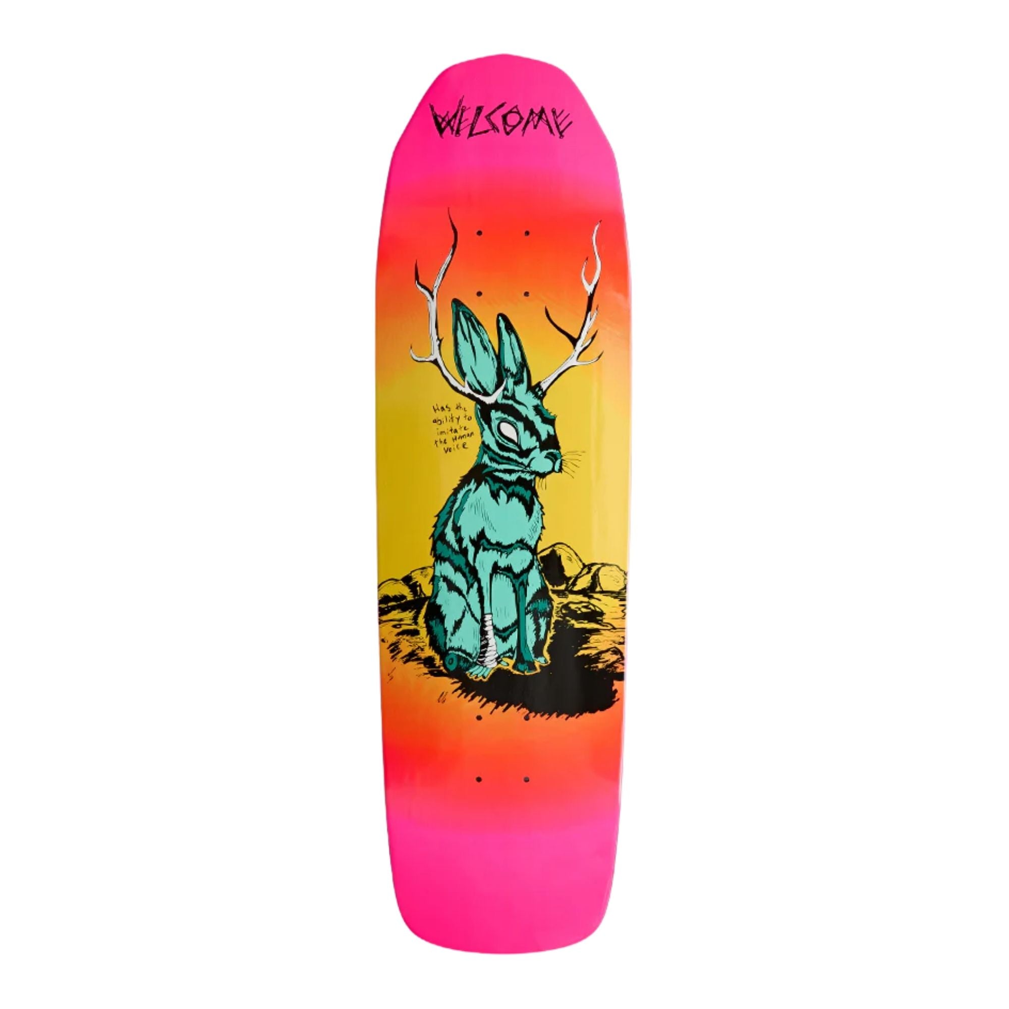 Welcome Jackalope on Basilisk 9.5 Deck - UNLTD Boardshop