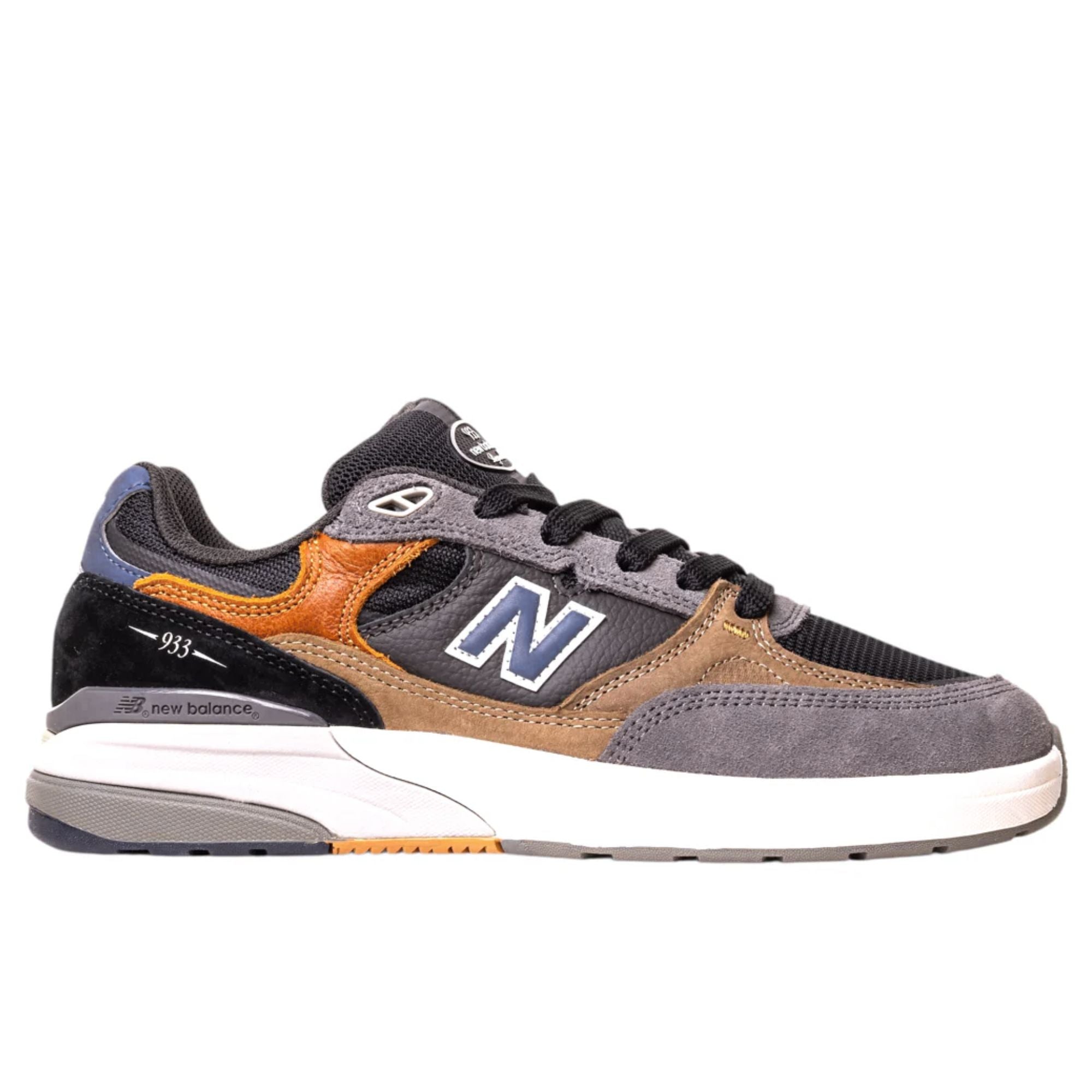 New Balance Shoes NB Numeric Andrew Reynolds 933 Tan/Grey
