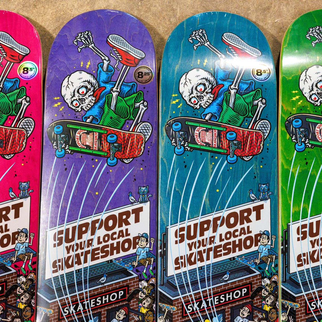 SSD25 Shop Keeper 8.5" Skate Deck