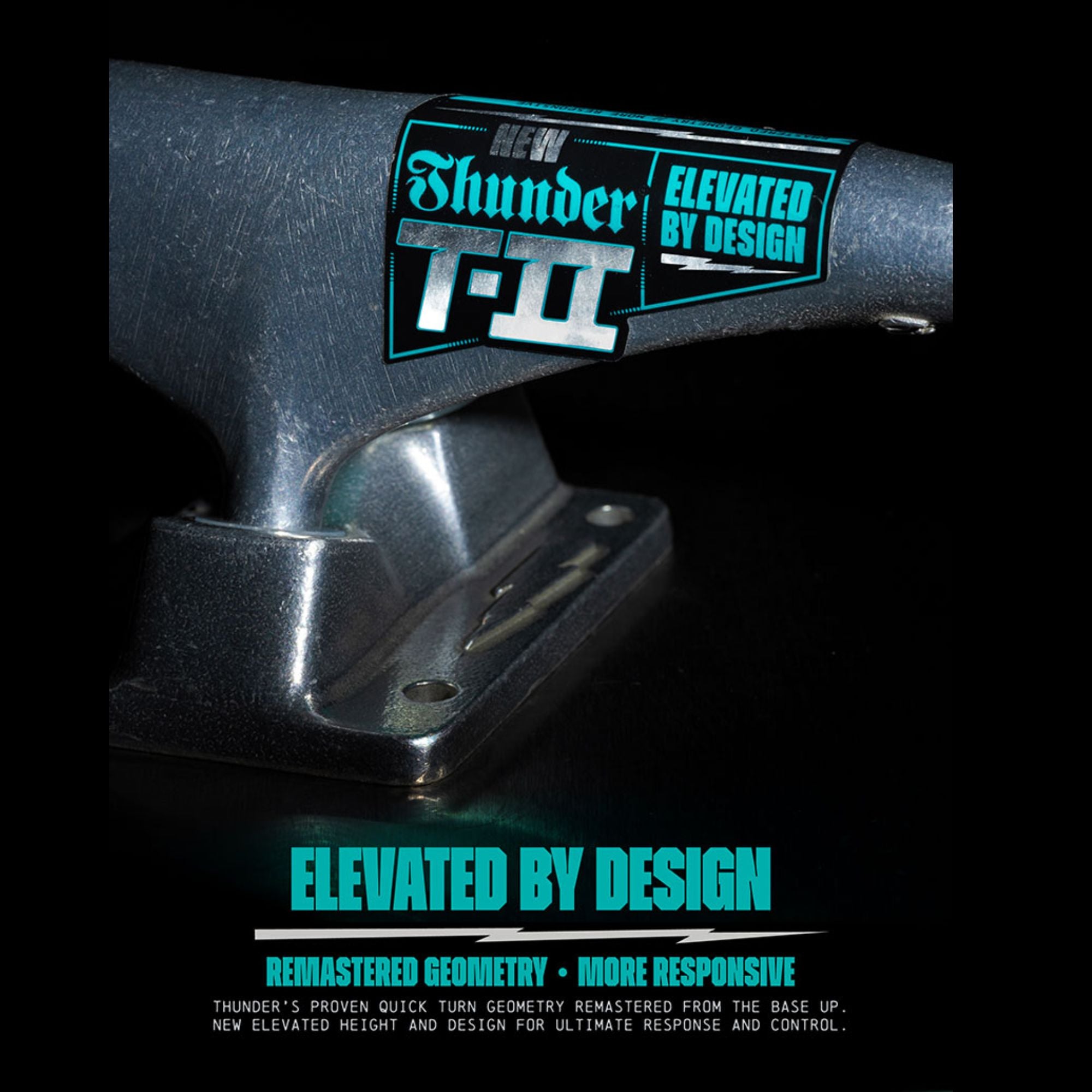 T-II Polished Skateboard Trucks