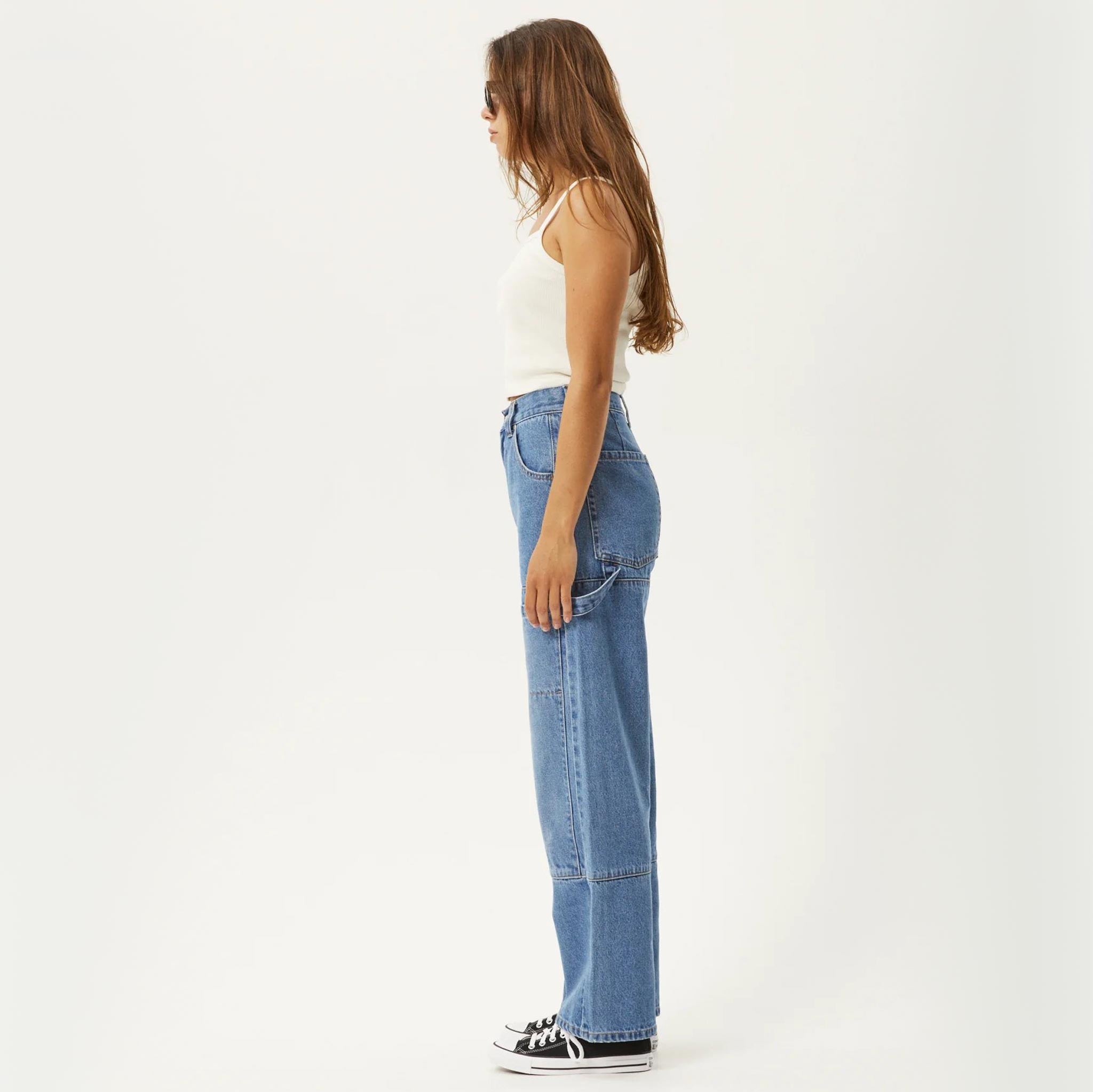 Moss Organic Denim Carpenter Jeans