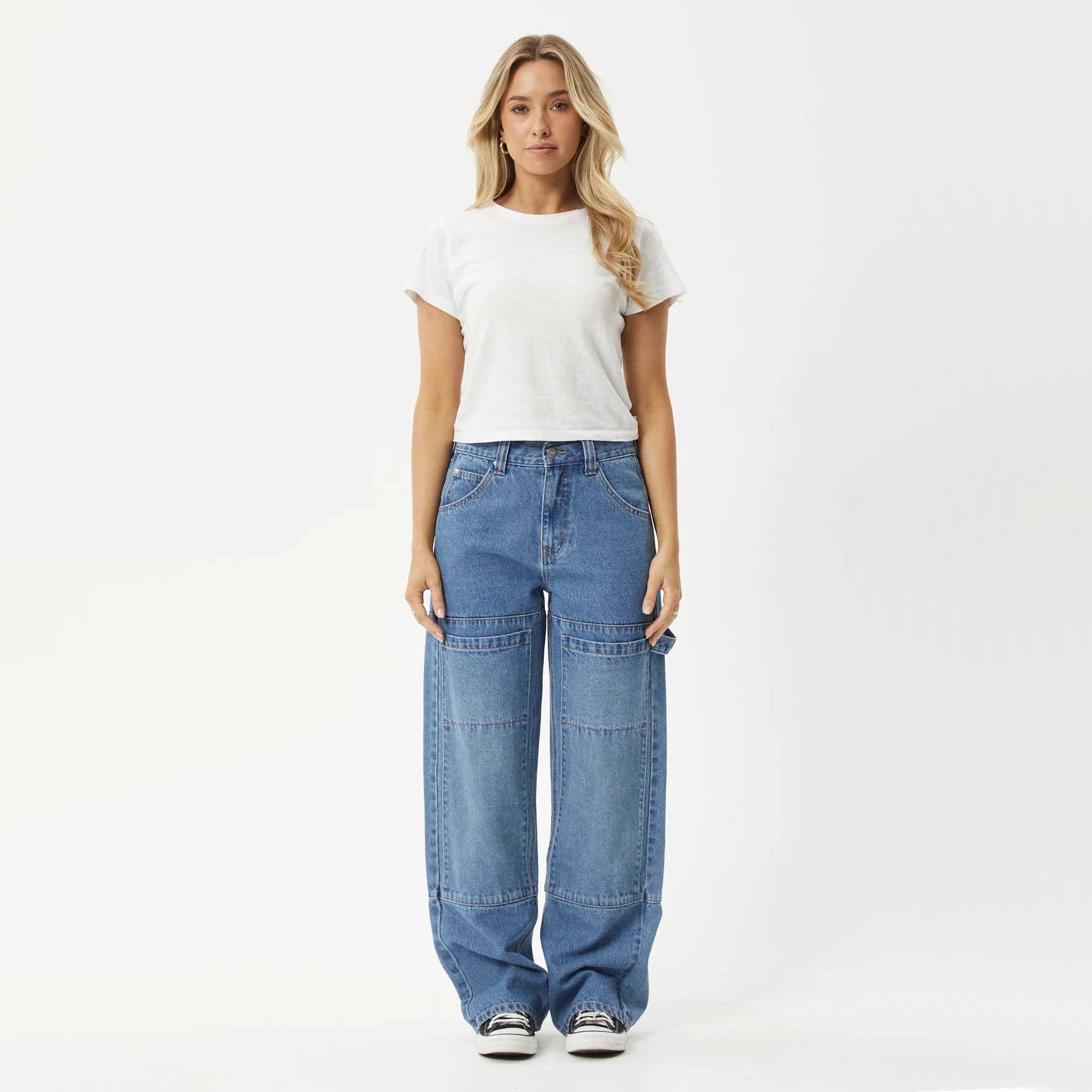 Moss Organic Denim Carpenter Jeans