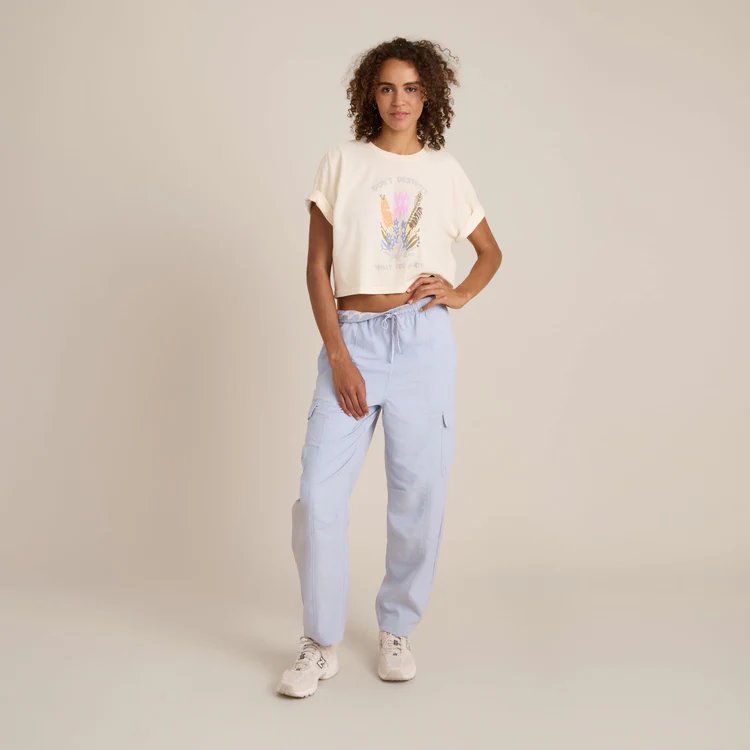 Nature Cropped Boxy Premium Tee