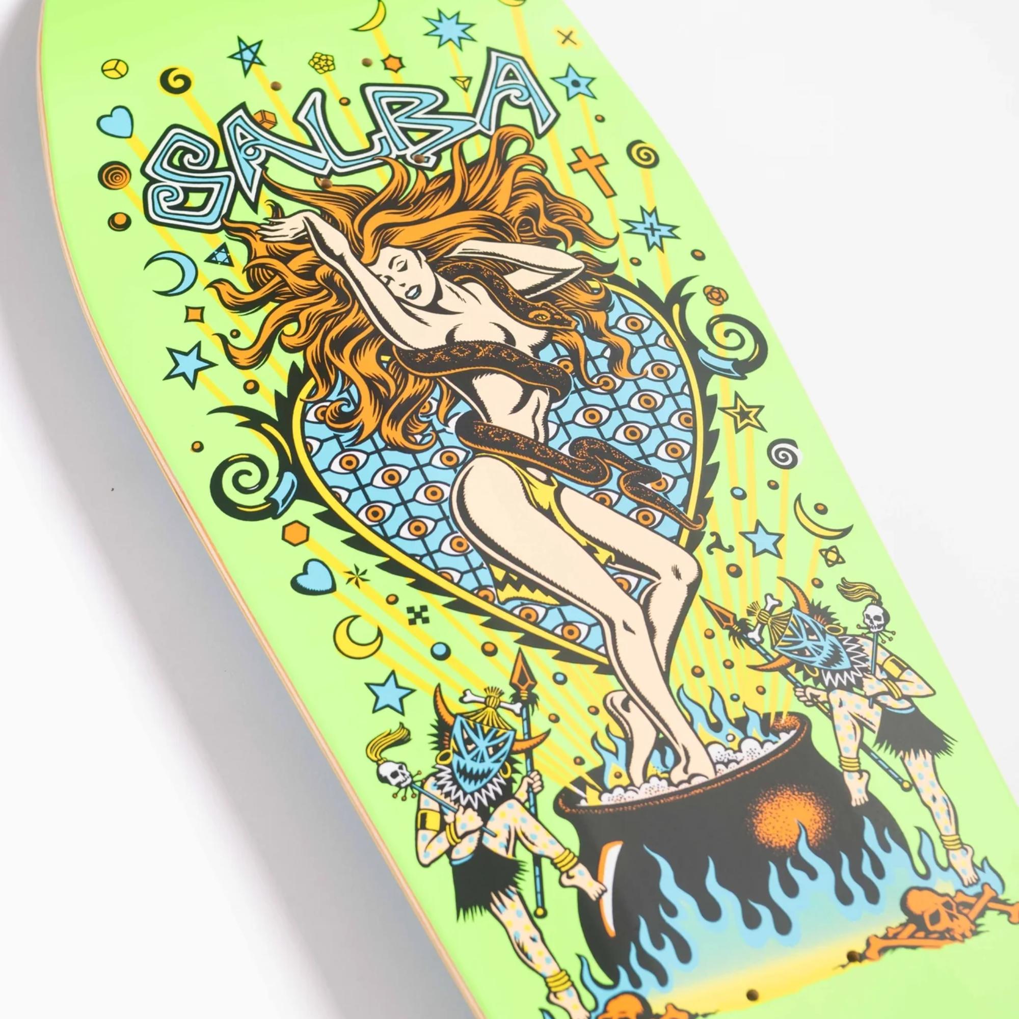 Cruz Reissue Salba Witch Doctor 10.4 Skateboard Deck