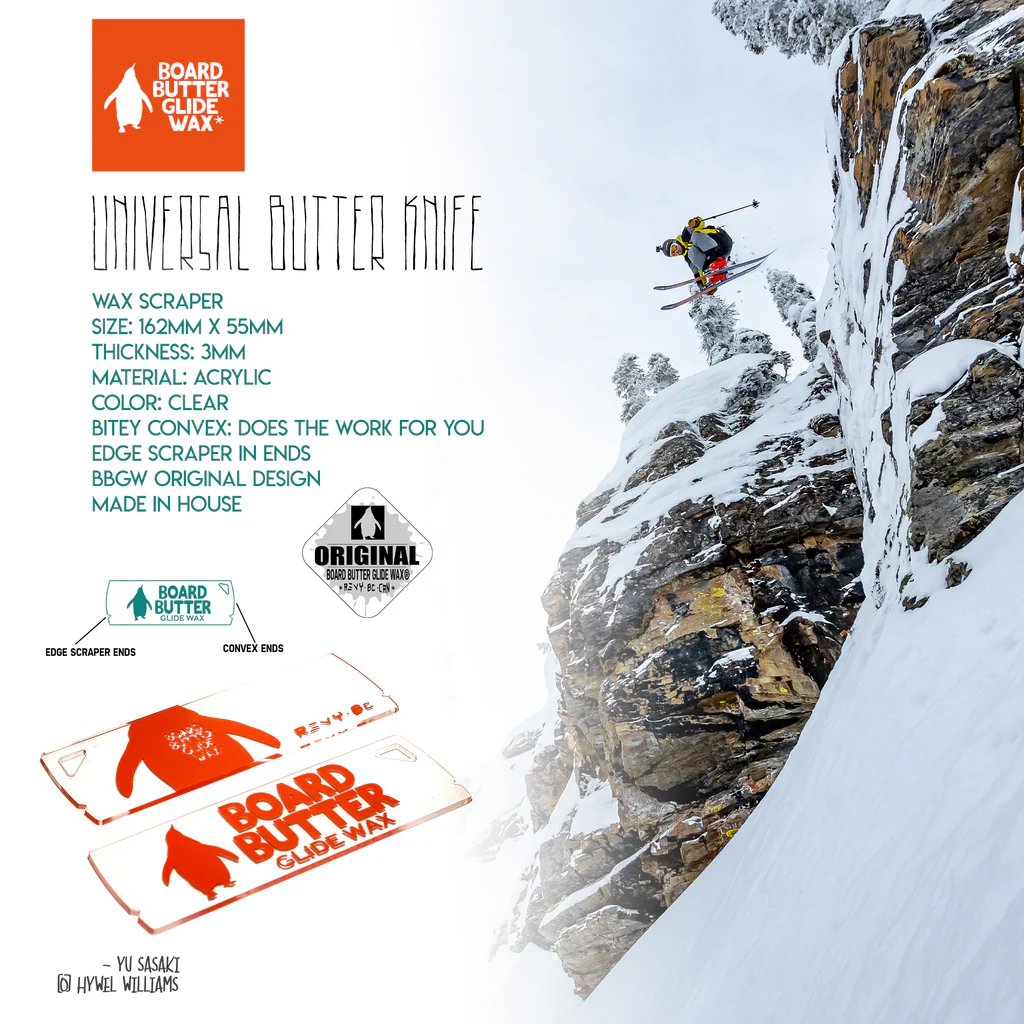 Universal Butter Knife Wax Scraper