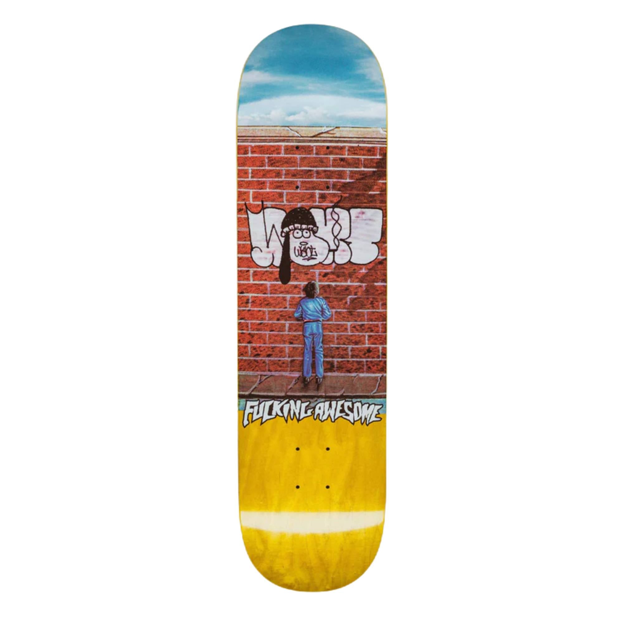 Wanto/Dill Crime Face 8.18  Skateboard Deck