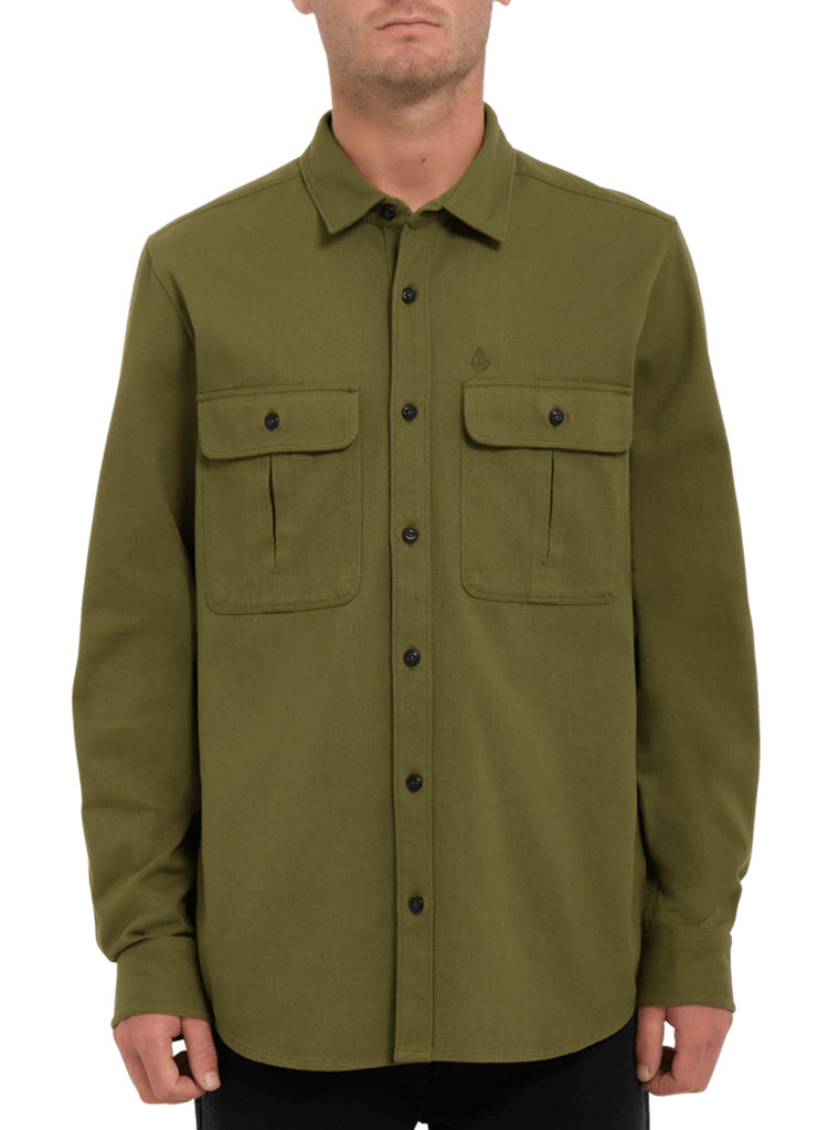 Stone Benchmark Long Sleeve Shirt