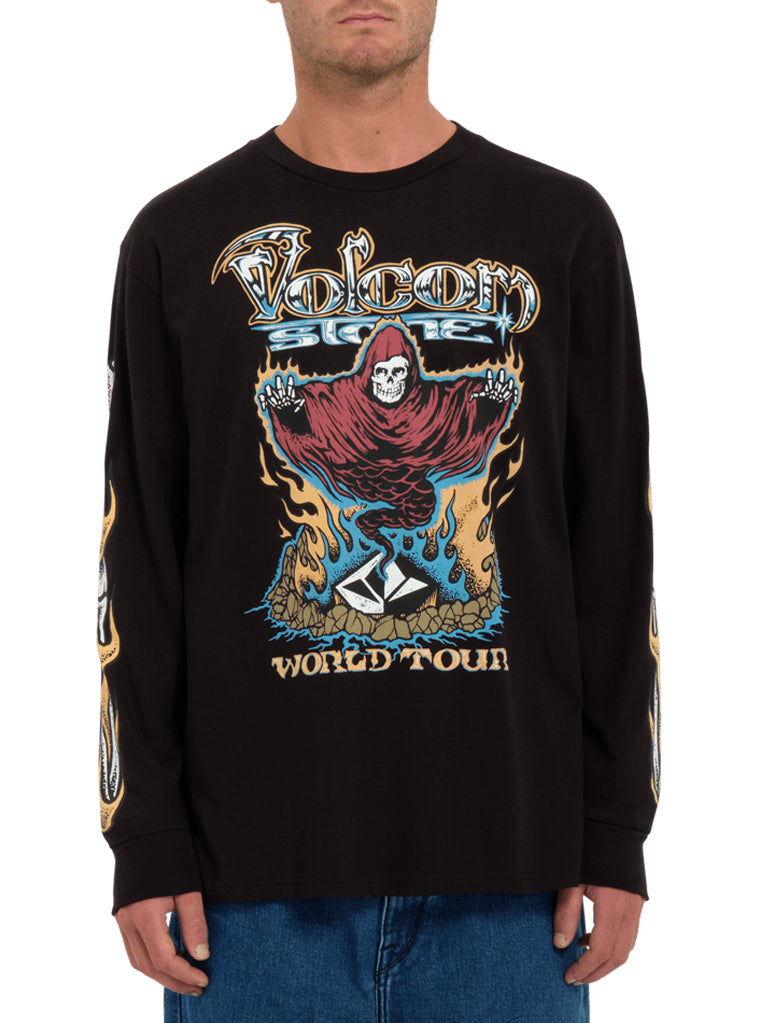 Stone Ghost Long Sleeve Tee Shirt