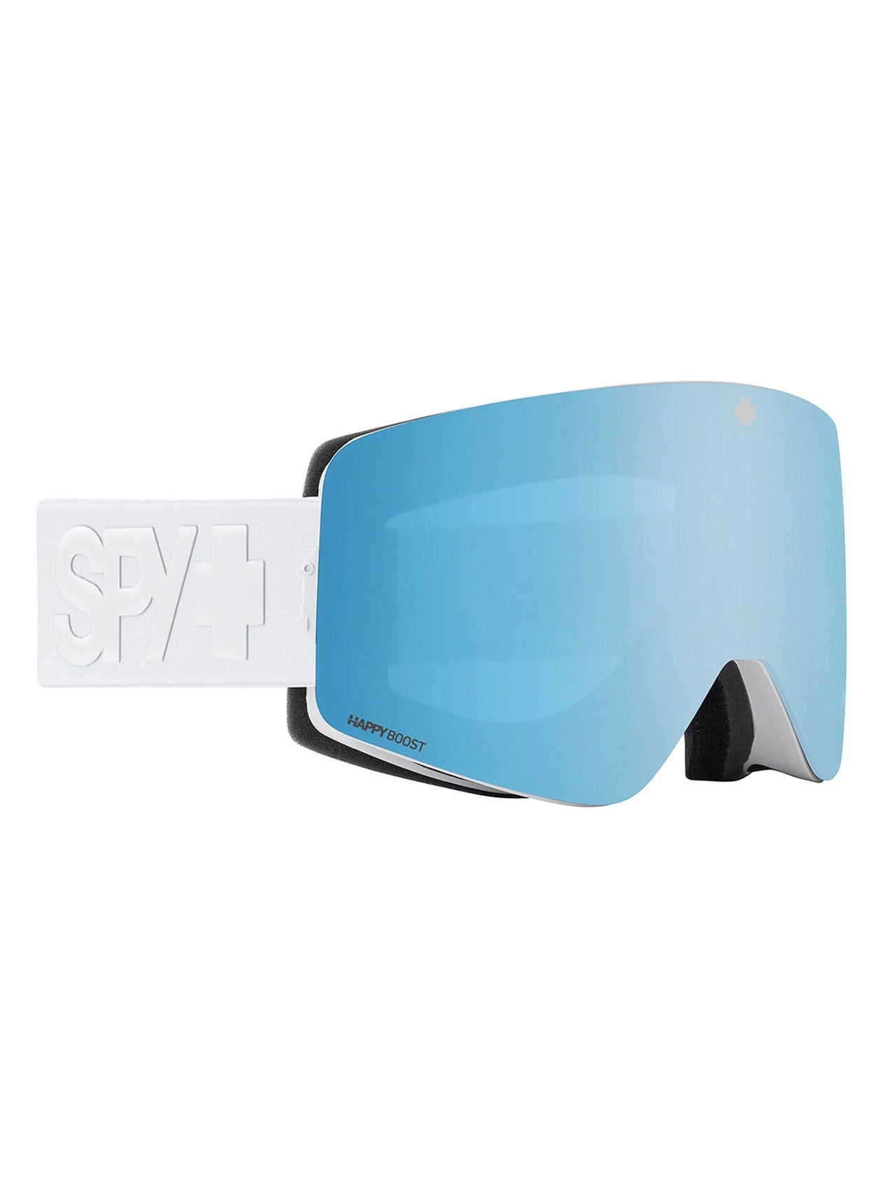Spy Marauder Elite Goggles Matte White Happy Boost Bronze Ice Blue Mirror Happy Boost LL Coral Red Mirror