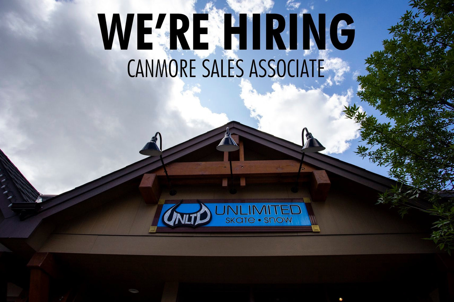We're Hiring - Canmore Sales Associate