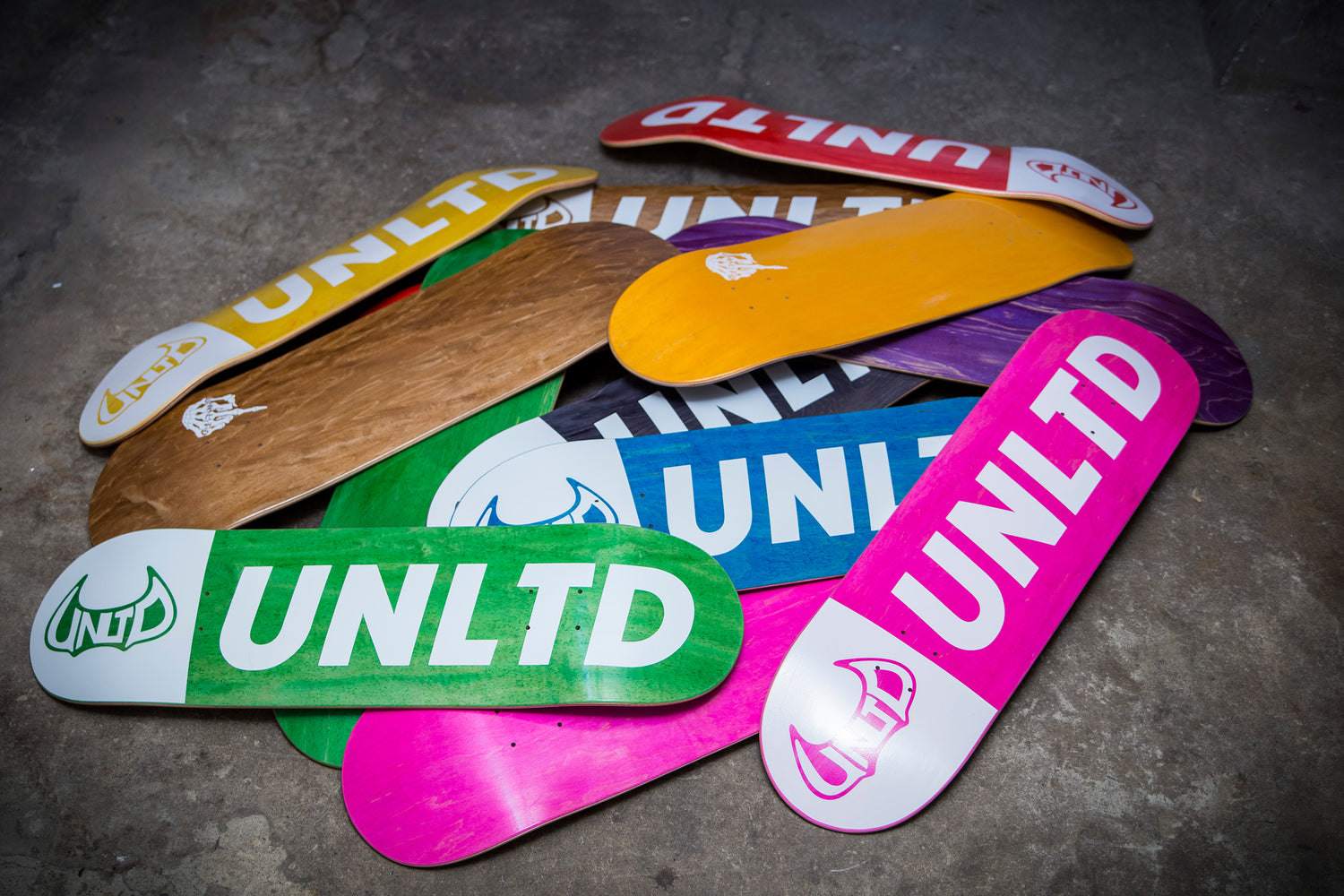 New UNLTD skateboards have arrived!