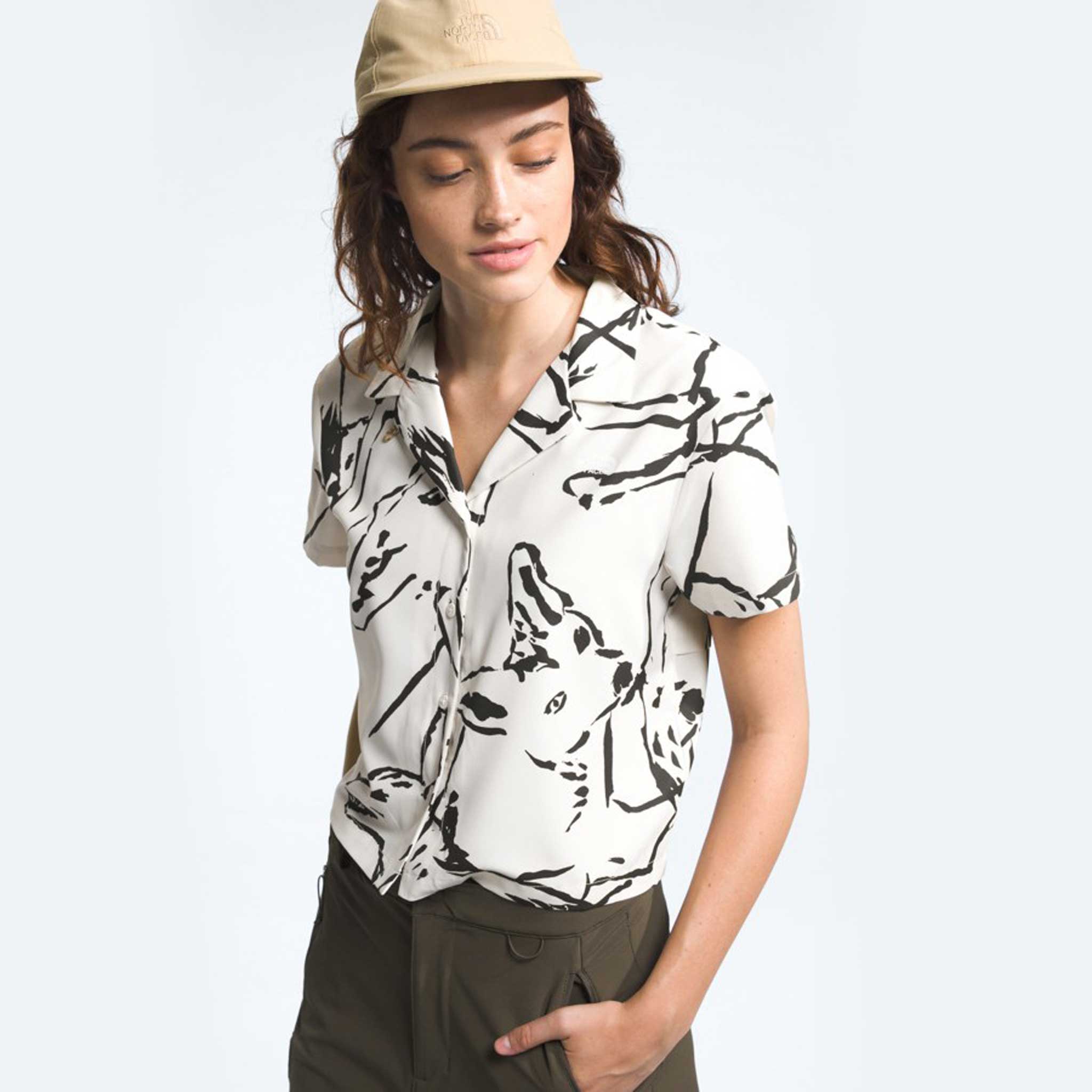Women's Short Sleeve Baytrail Pattern Shirt