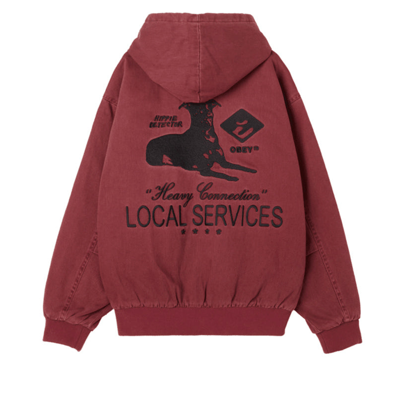 Local Service Zip Up Hood Jacket