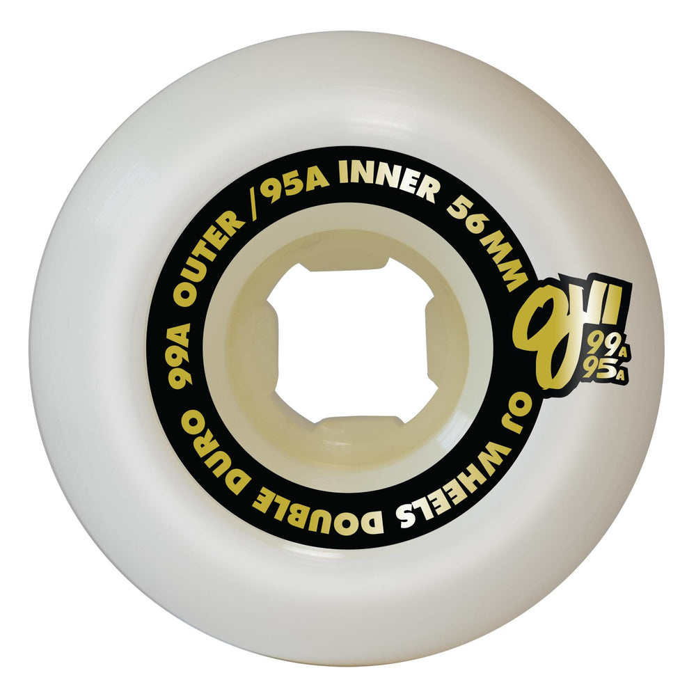 56mm Double Duro Chubbies 99a/95a Skateboard Wheels