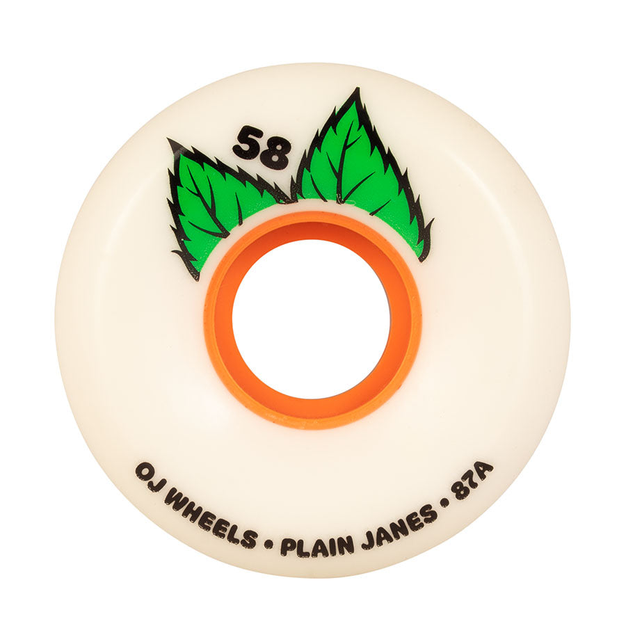 58mm Plain Jane Keyframe 87a OJ Skateboard Wheels