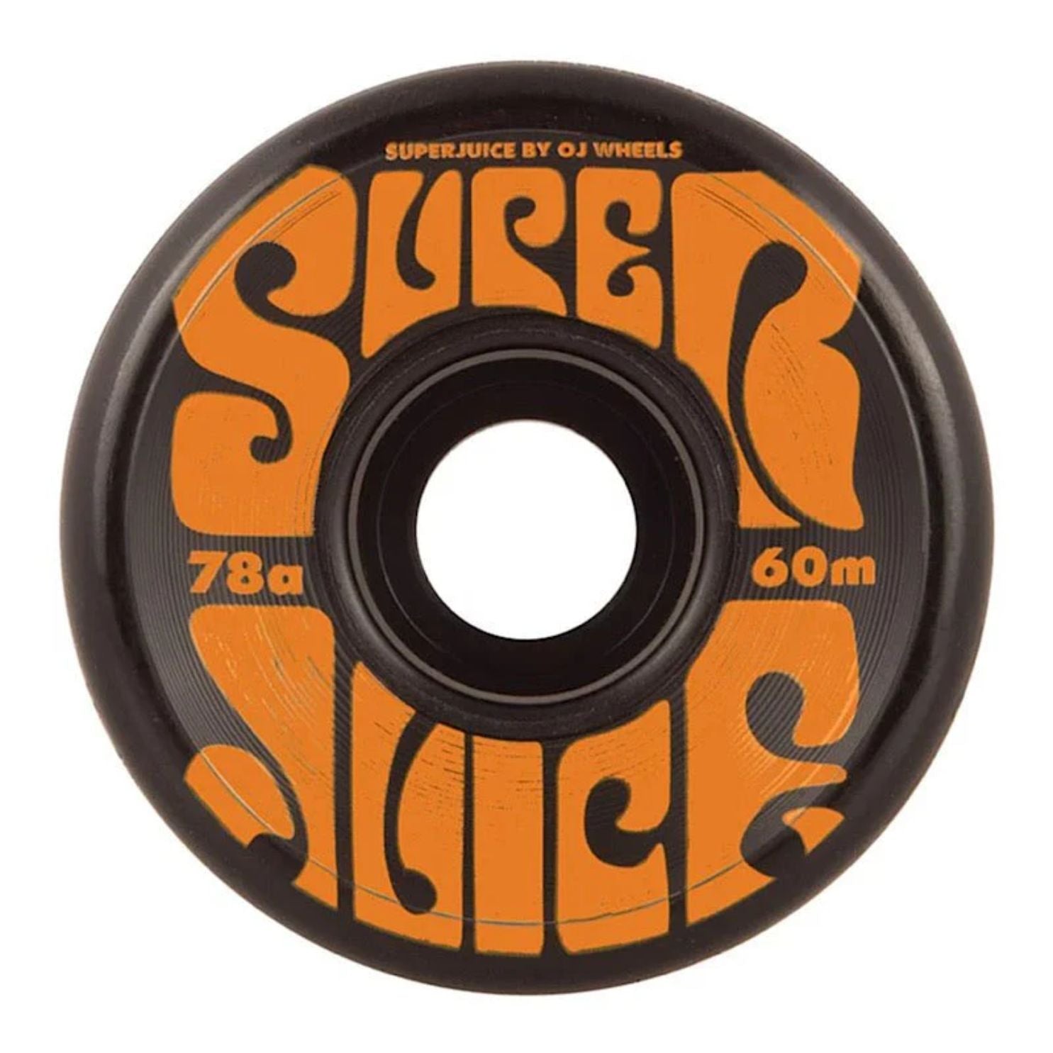 60mm Super Juice Black 78a OJ Skateboard Wheels