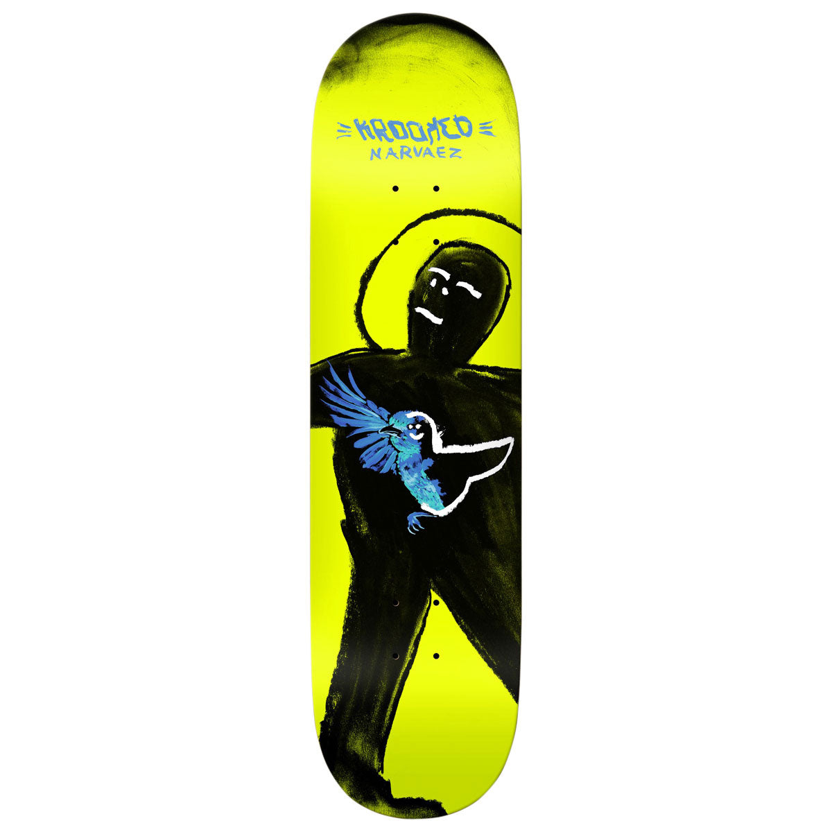 Krooked Narvaez Blue Bird 8.25 Skateboard Deck - UNLTD Boardshop