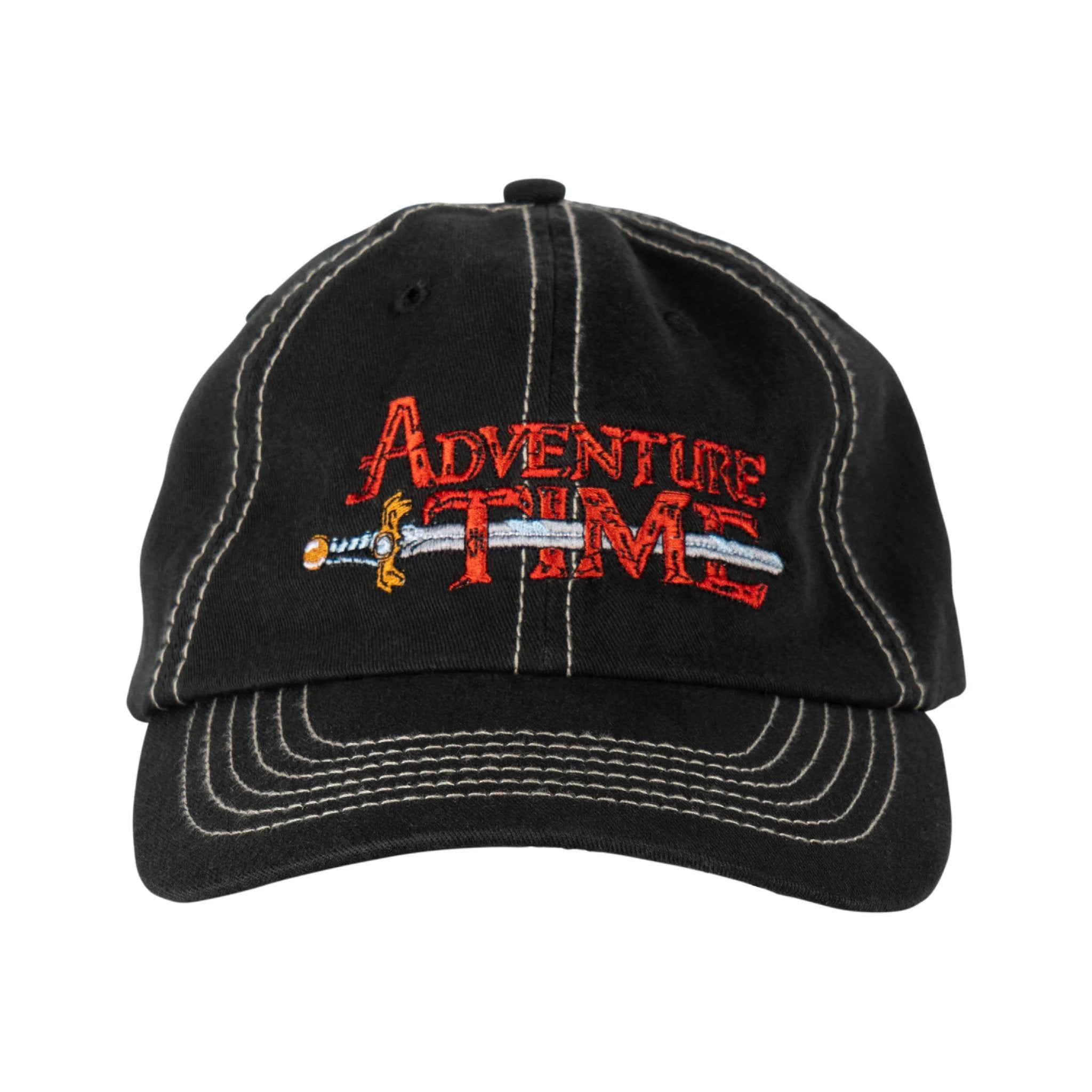 A.T. Logo Contrast Stitch Unstructured Hat