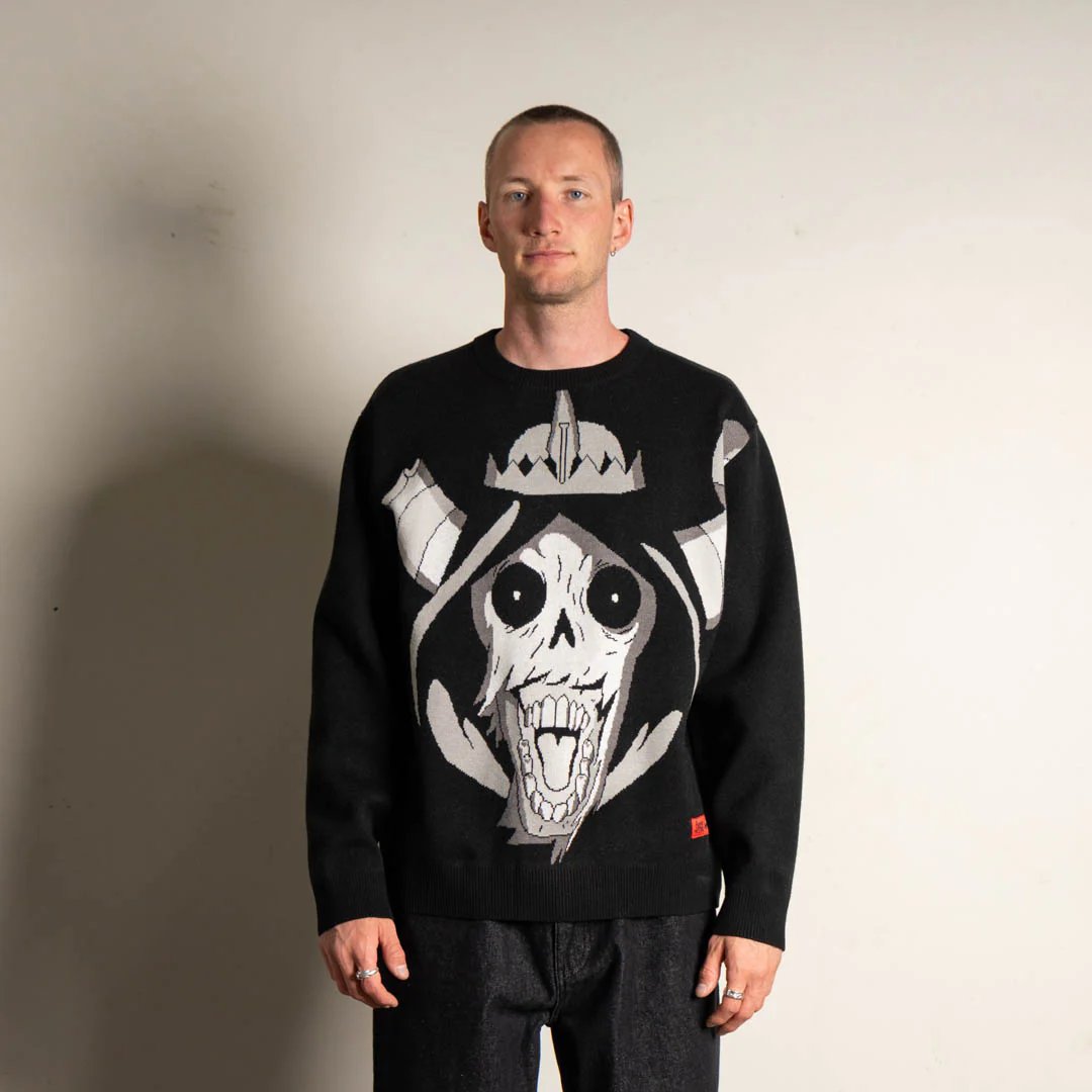 Adventure Time x Welcome - The Lich Graphic Knit Sweater