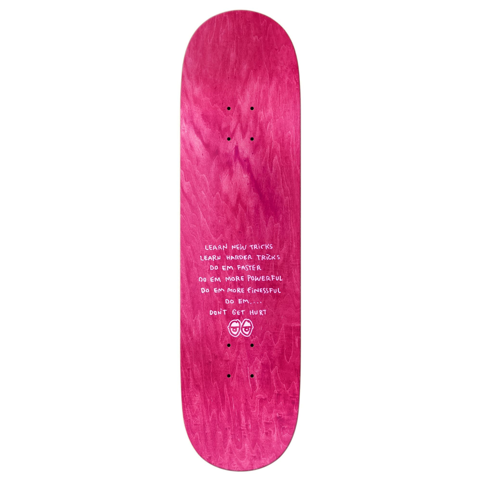 Cromer Pink and Blue 8.06 Skateboard Deck
