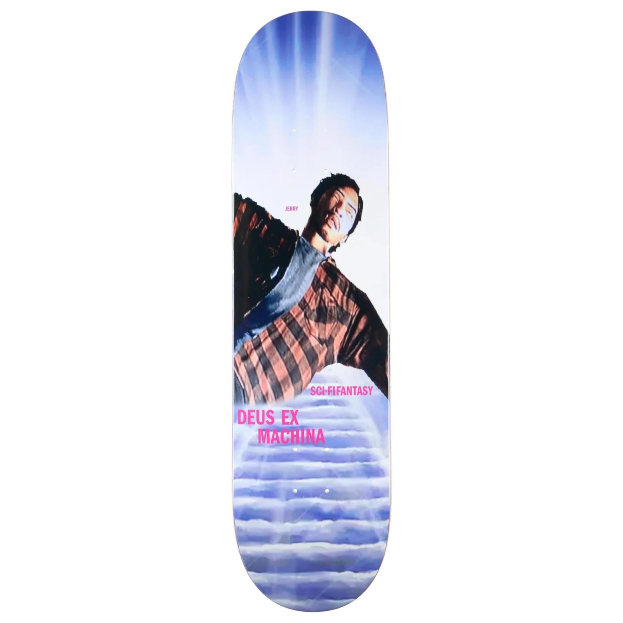 Sci-Fi Fantasy Jerry Hsu Dues Ex Machina 8.25 Skateboard Deck - UNLTD Boardshop