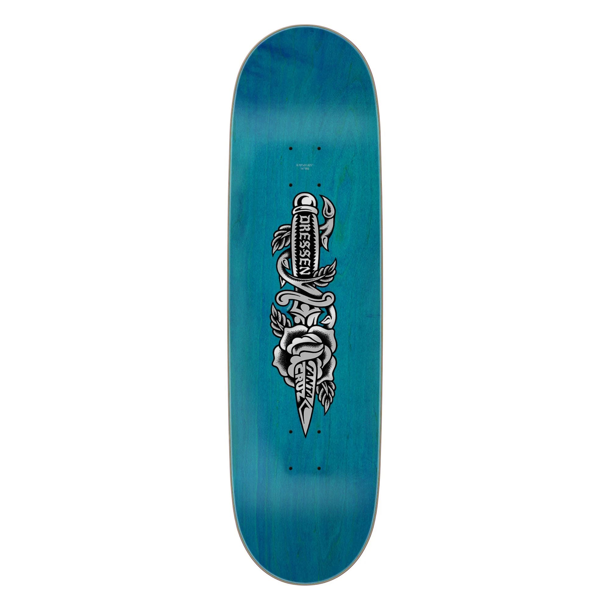 8.7 Dressen Dagger Skateboard Deck