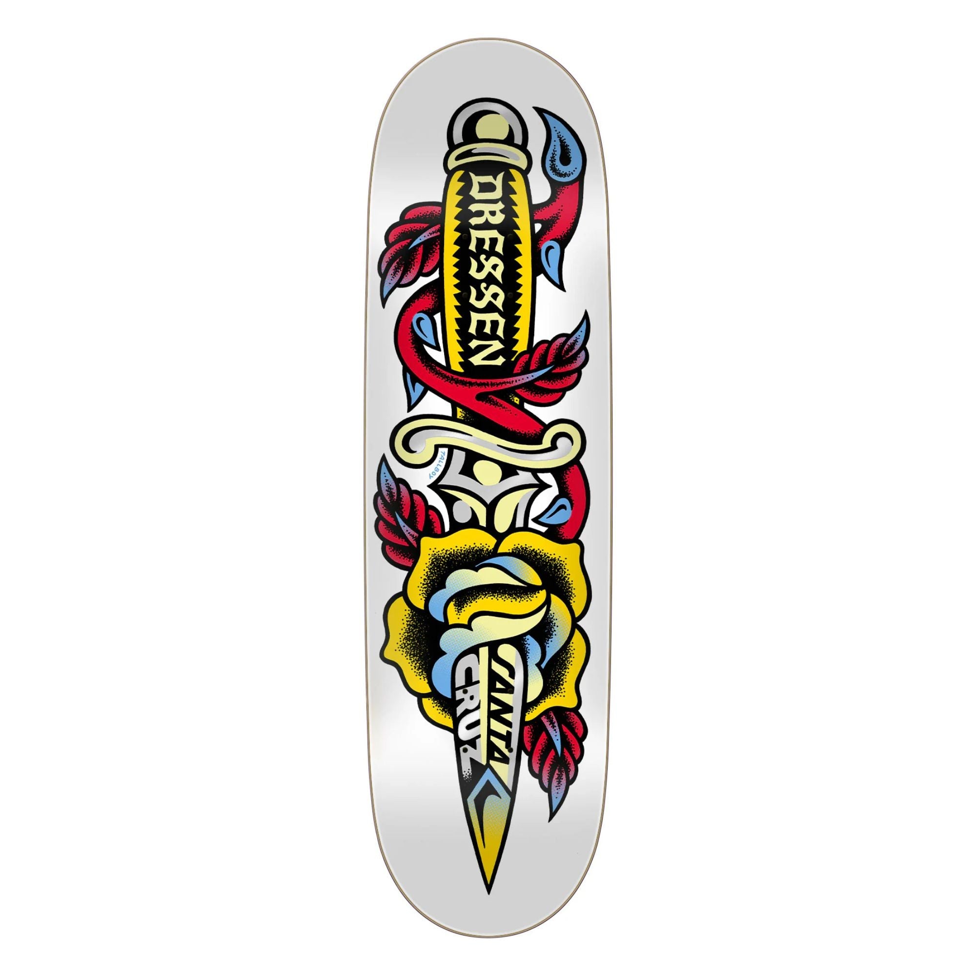 Santa Cruz 8.7 Dressen Dagger Skateboard Deck - UNLTD Boardshop