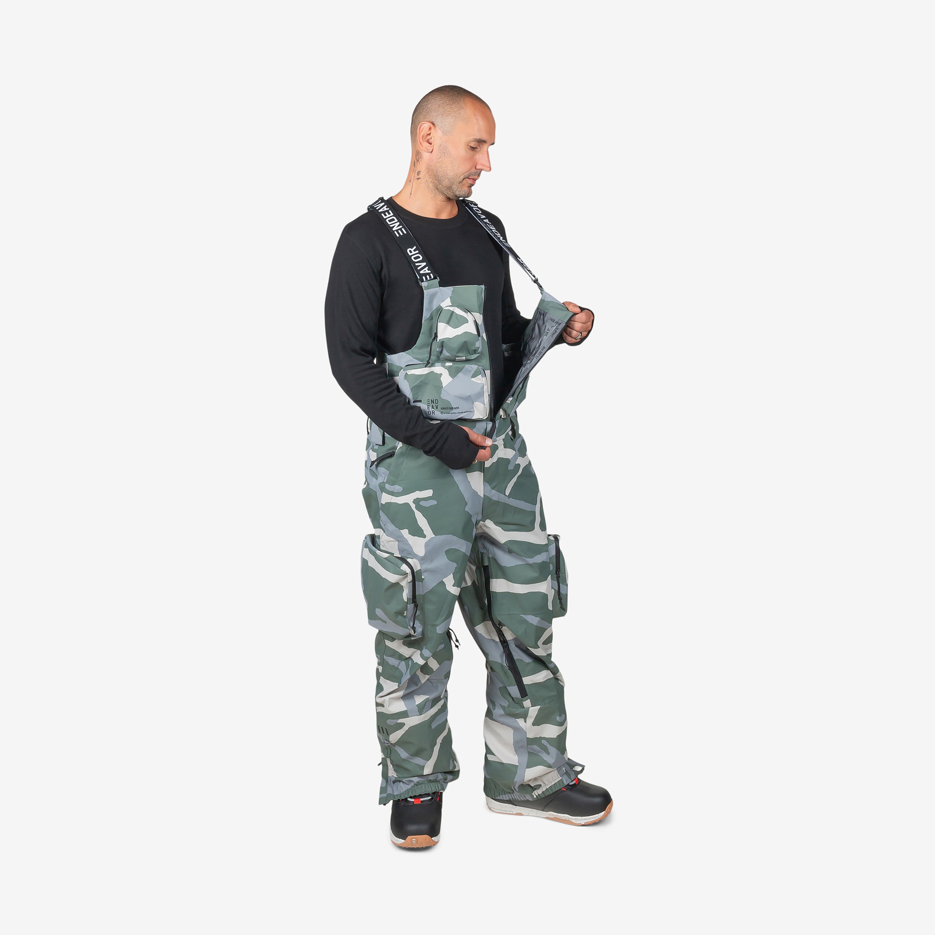 3L Scout Removable Snowboard Bib Pants