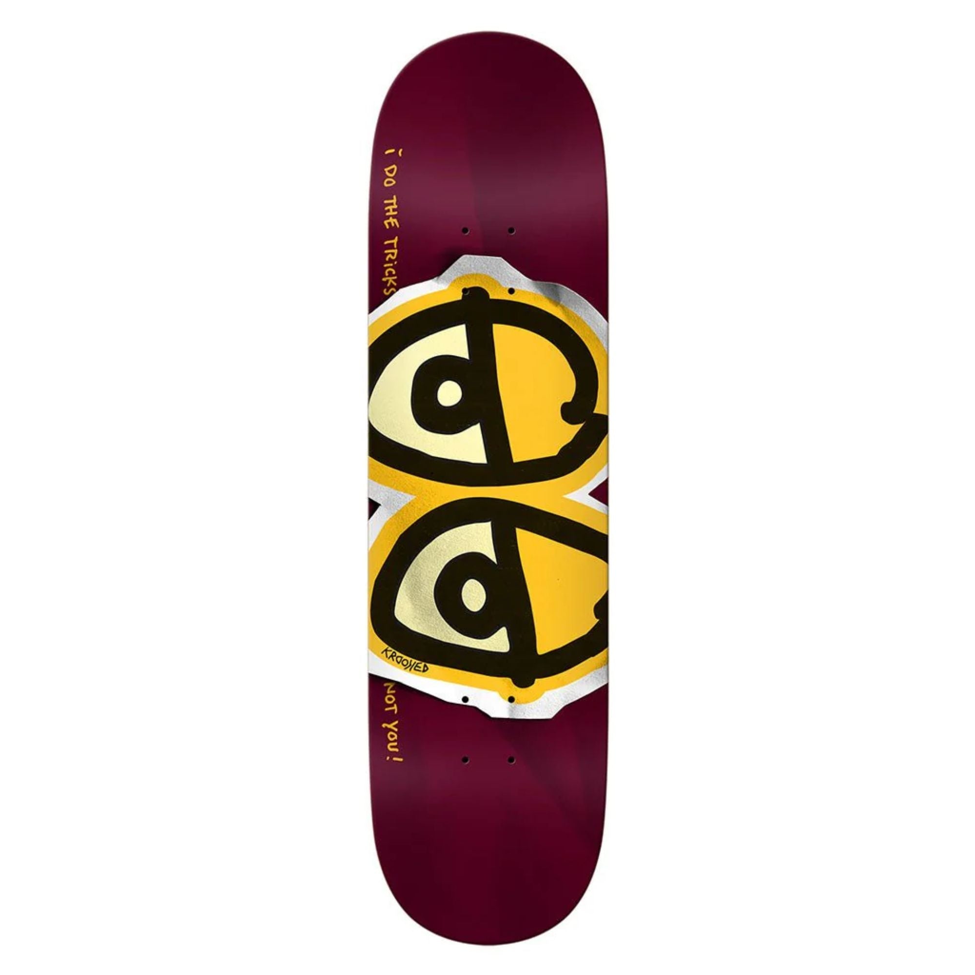 Krooked DBX Eyes 8.5 Skateboard Deck - UNLTD Boardshop