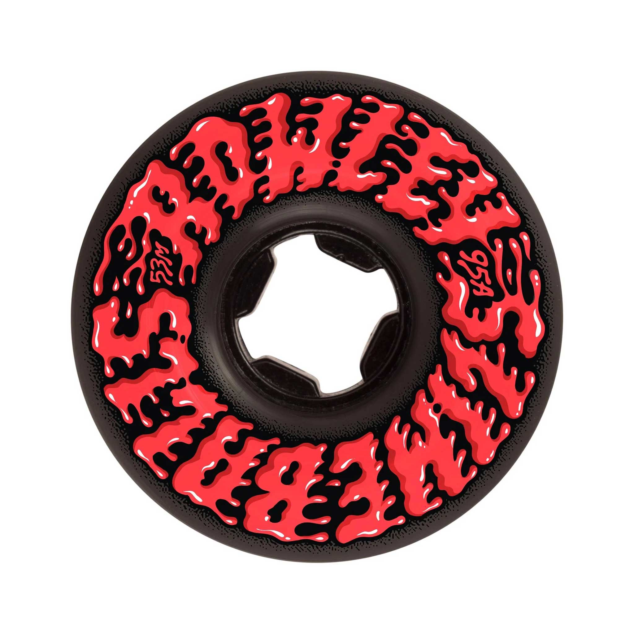 53mm Geoff Rowley Vomit Mini Black 95a Skateboard Wheels