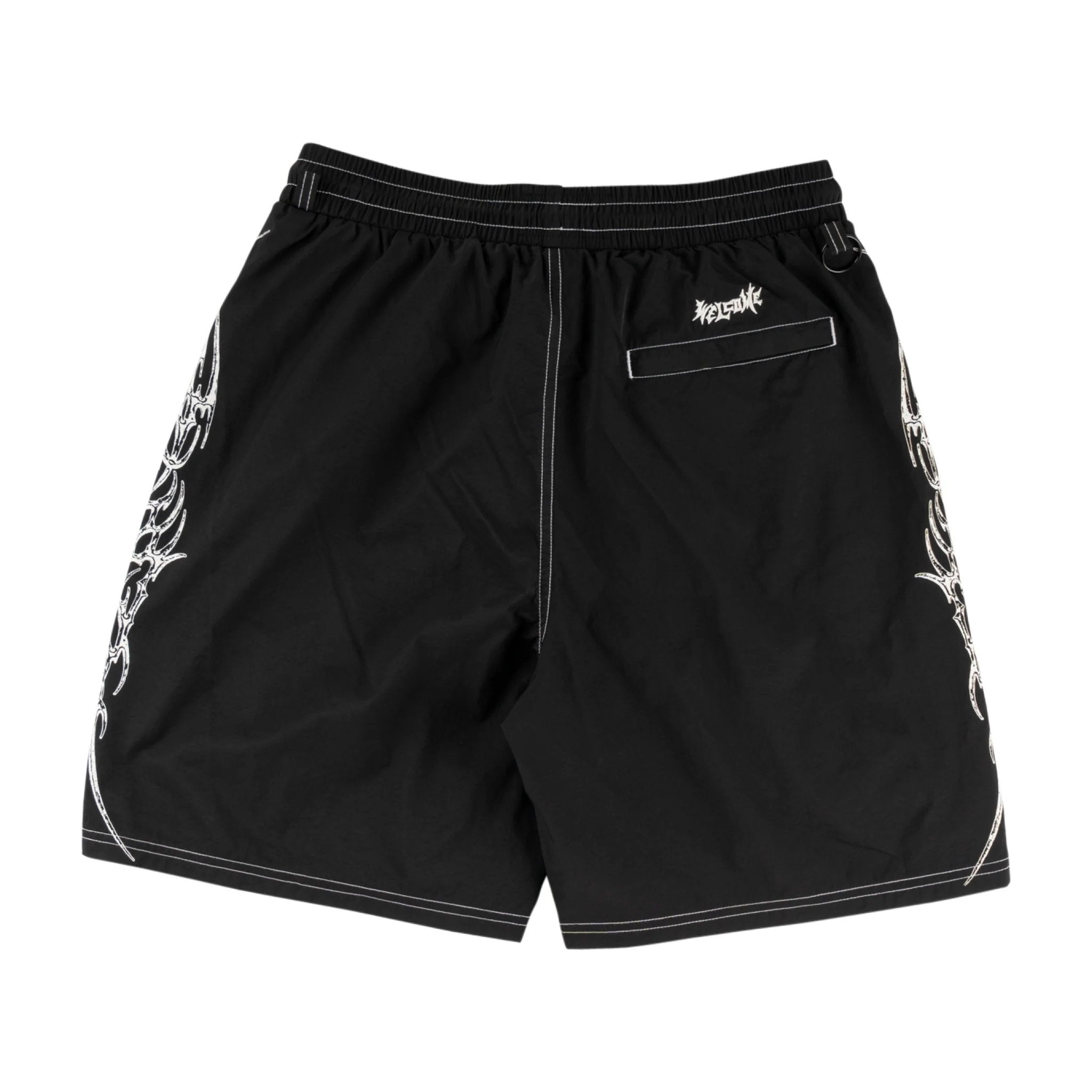 Horde Contrast-Stitch Nylon Short