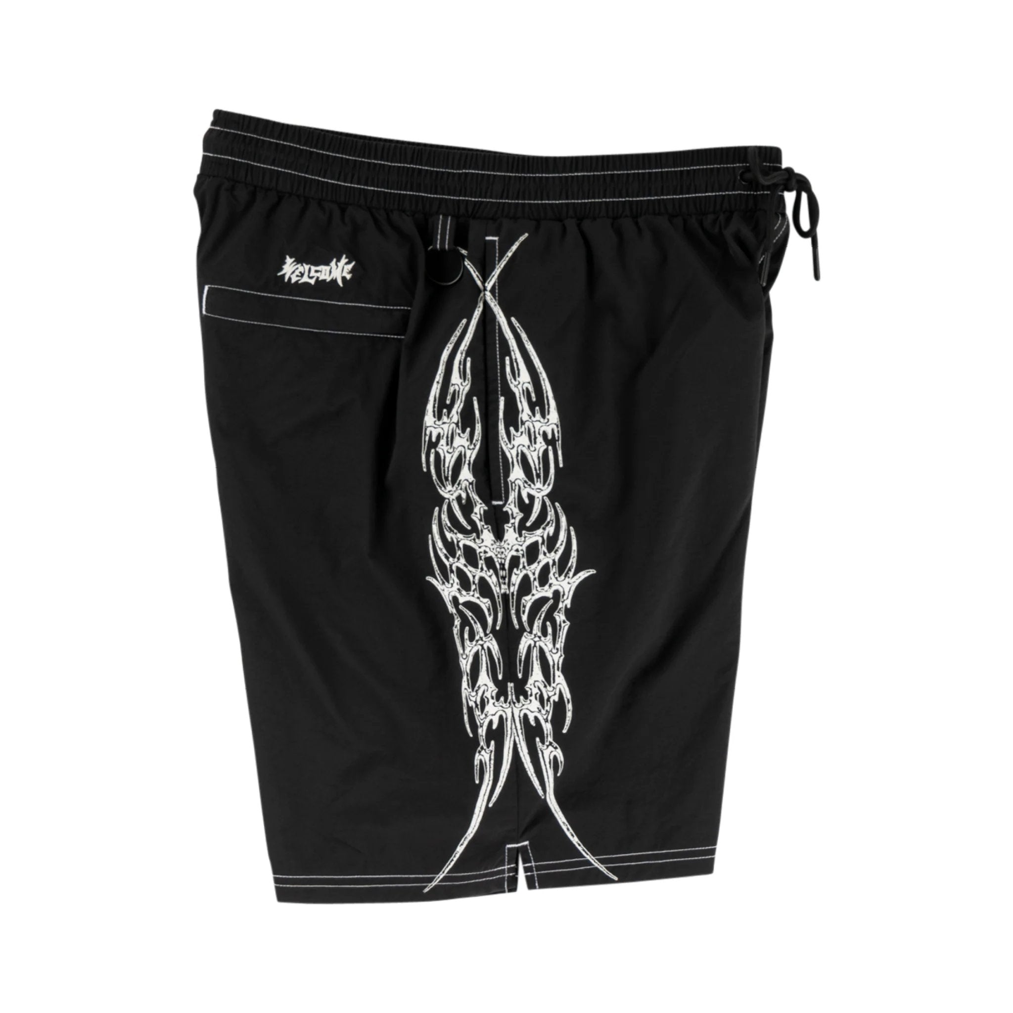 Horde Contrast-Stitch Nylon Short