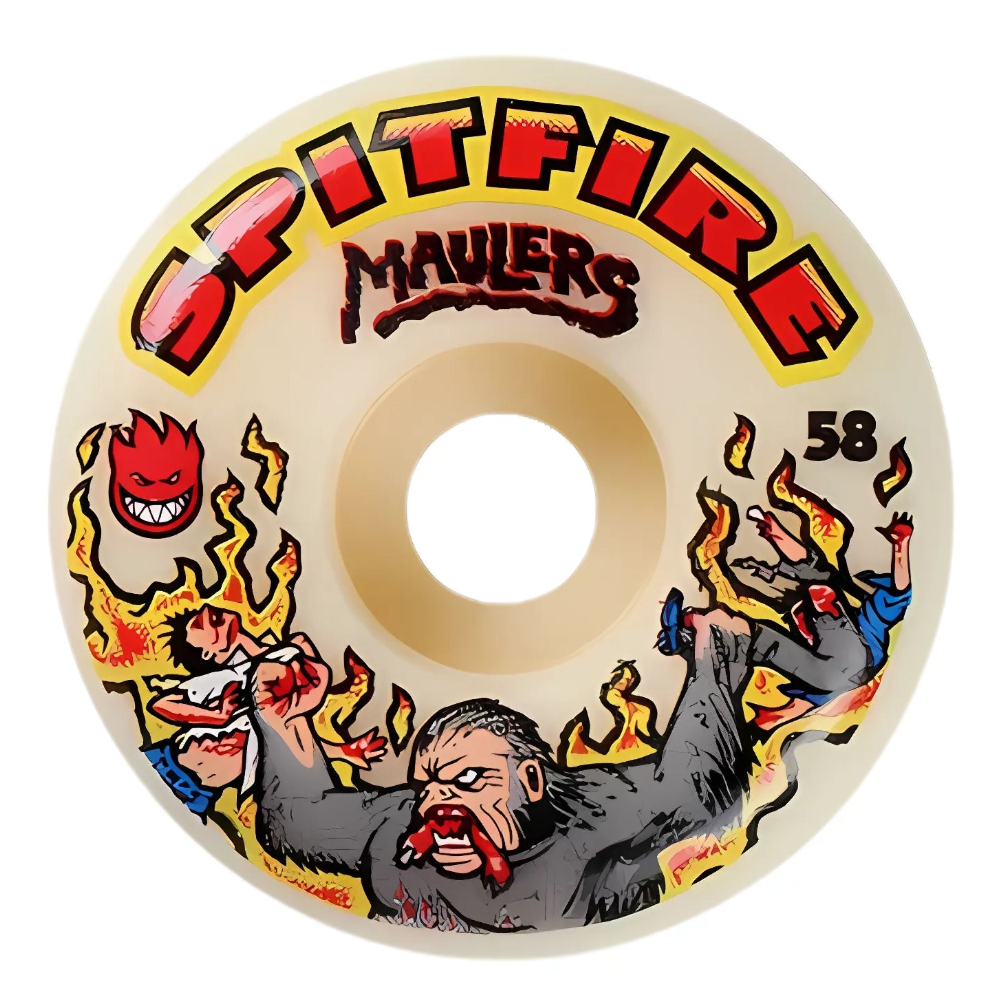 Spitfire F4 Maulers 99a 58mm Skateboard Wheels - UNLTD Boardshop