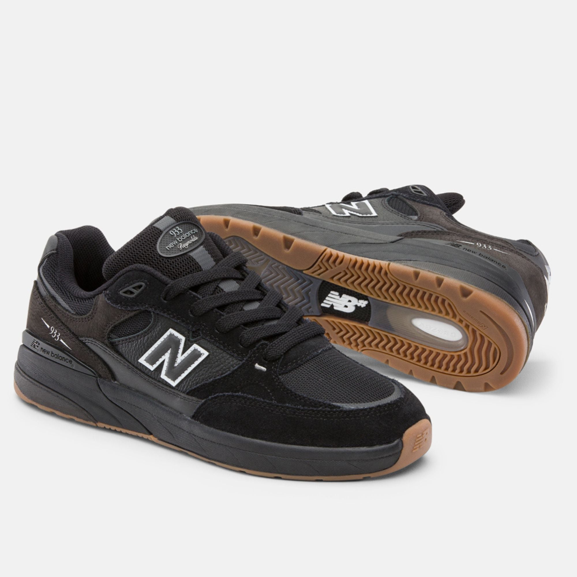New Balance Shoes NB Numeric Andrew Reynolds 933 - Black/Black