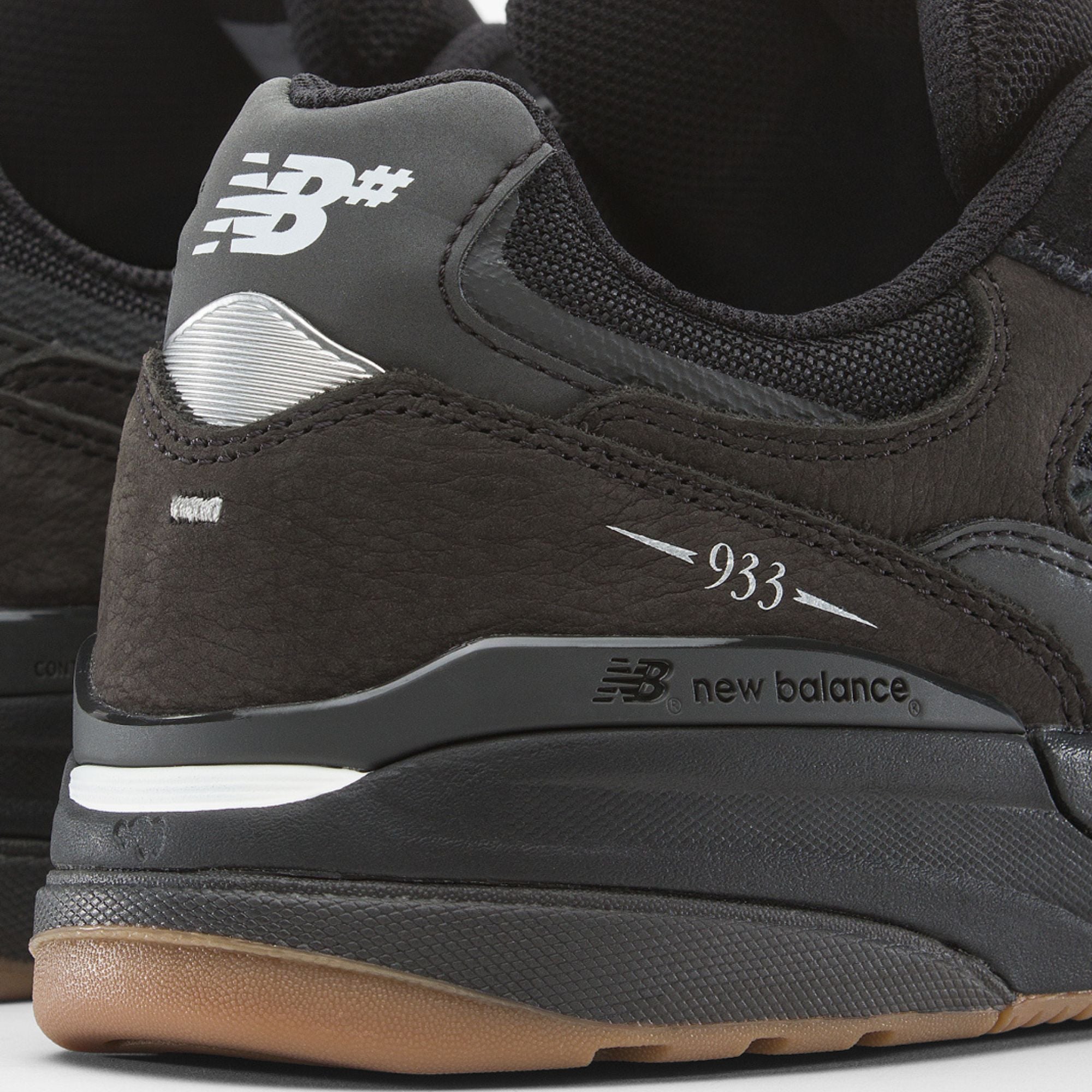 New Balance Shoes NB Numeric Andrew Reynolds 933 - Black/Black