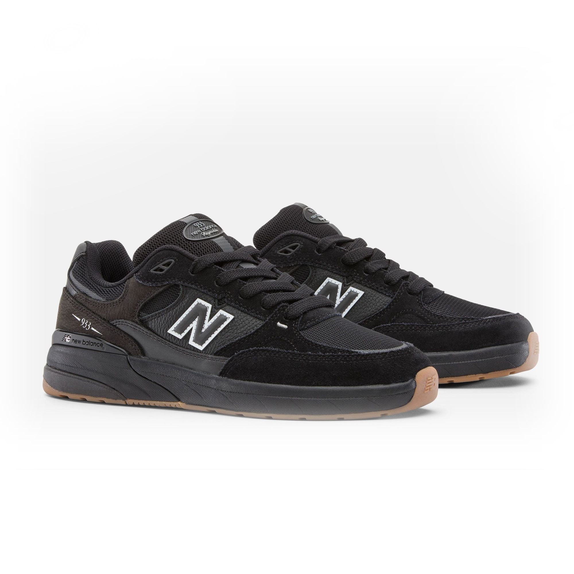 New Balance Shoes NB Numeric Andrew Reynolds 933 - Black/Black