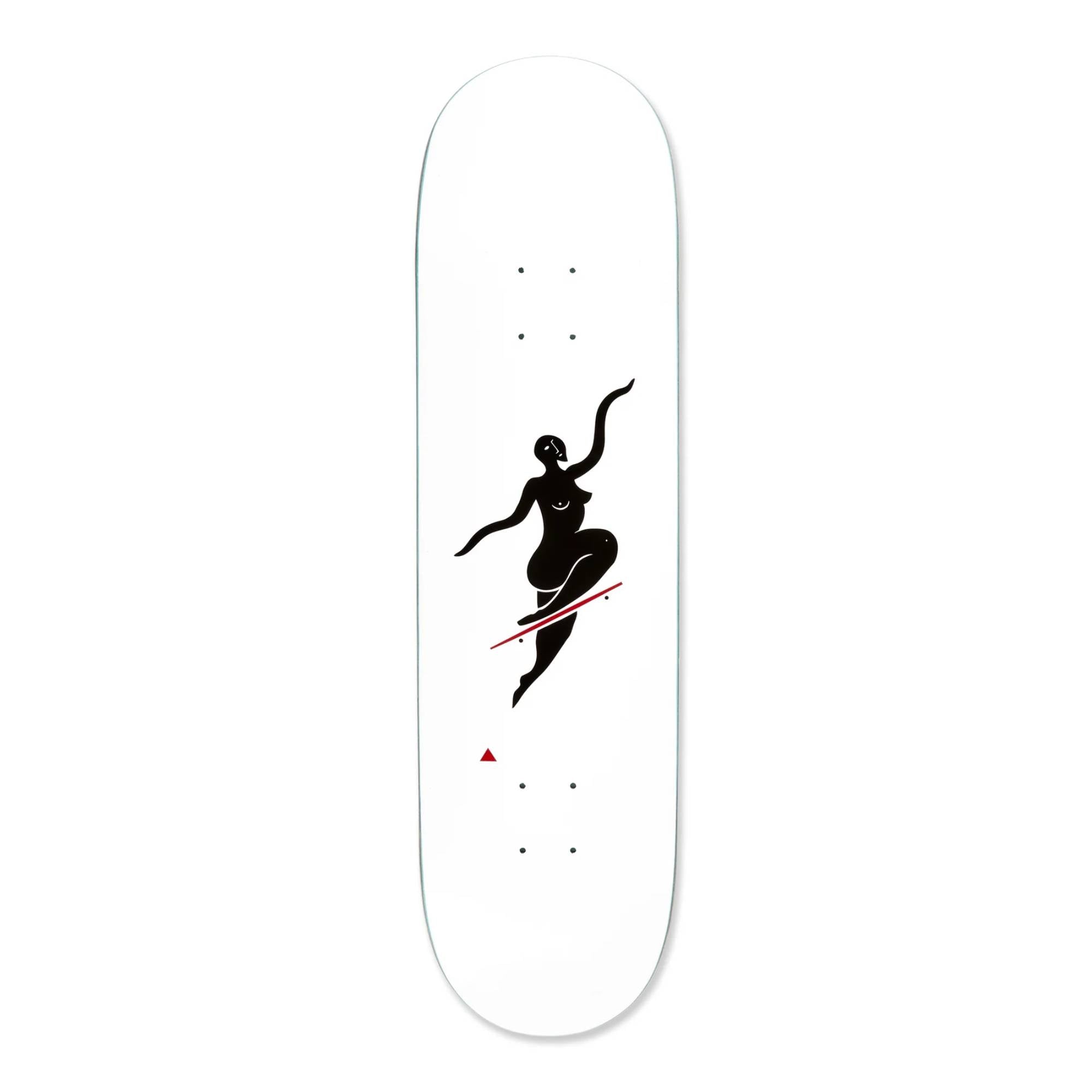 Team No Complies White 8.5 Skateboard Deck
