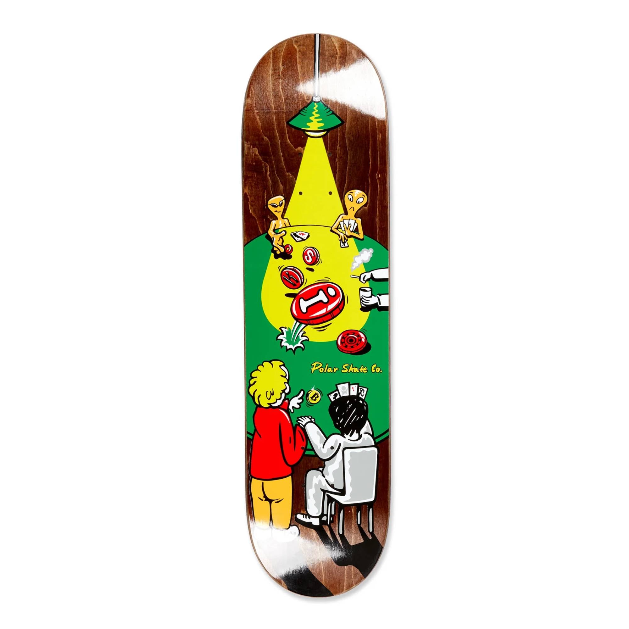 Oskar Rozenberg Poker Face 8.125 Skateboard Deck
