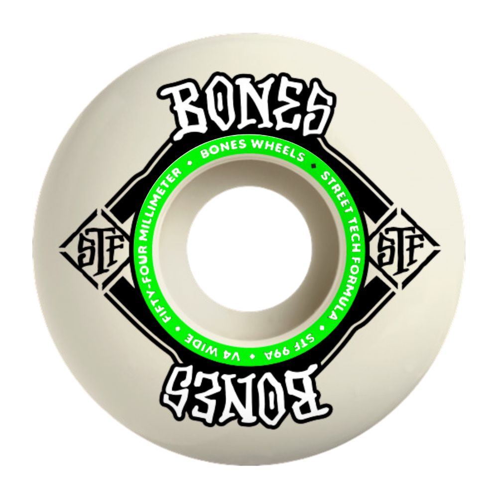 STF Wide 54mm V4 99A Skateboard Wheels