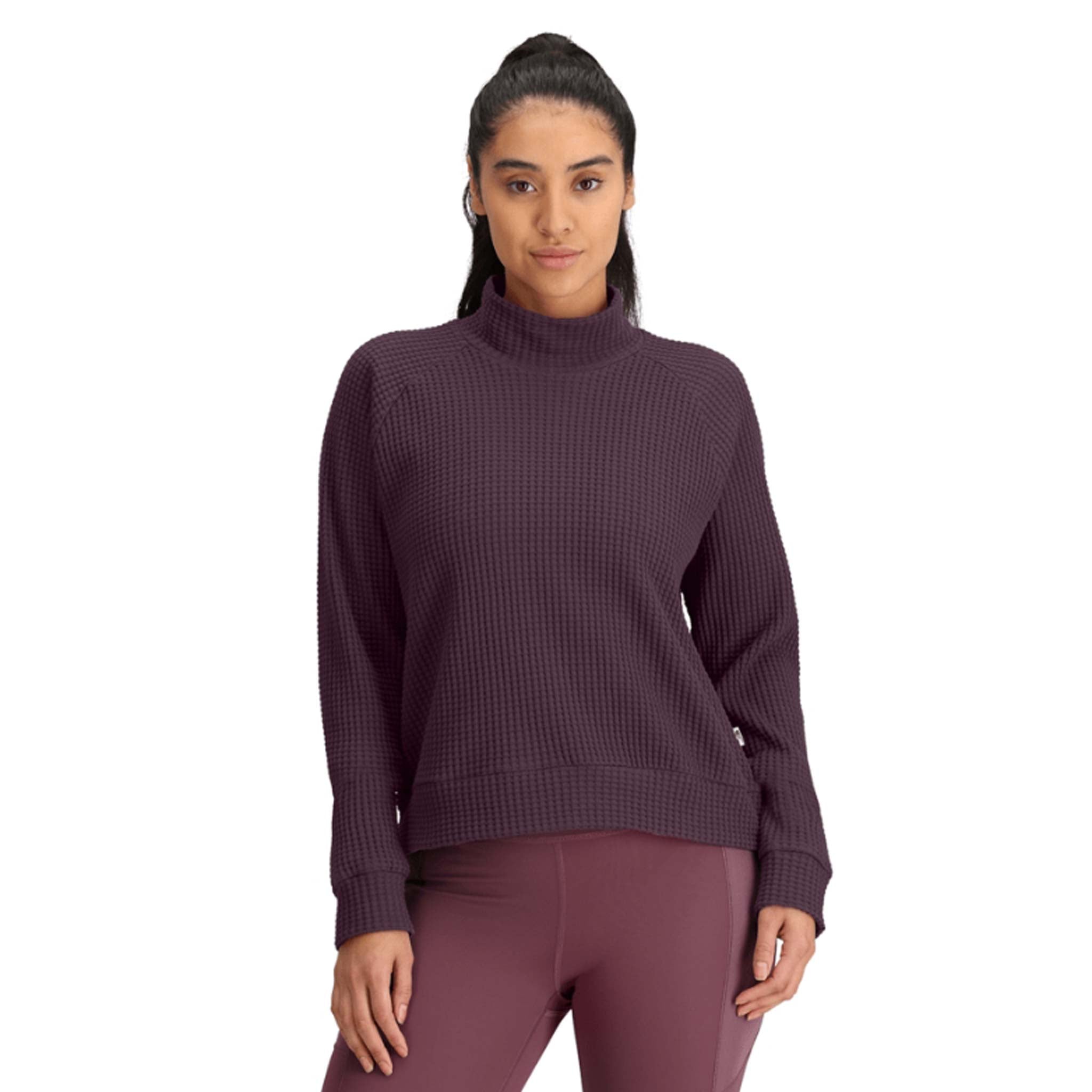 Women's Long Sleeve Mock Neck Chabot