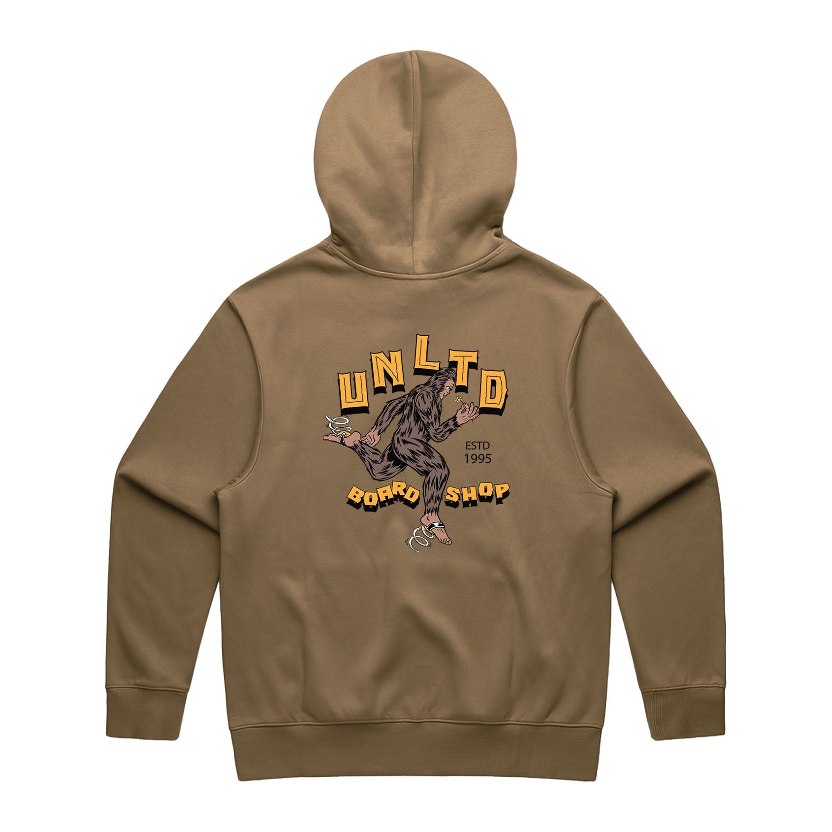 Unltd Hoodies Sprung Hoodie - Camel